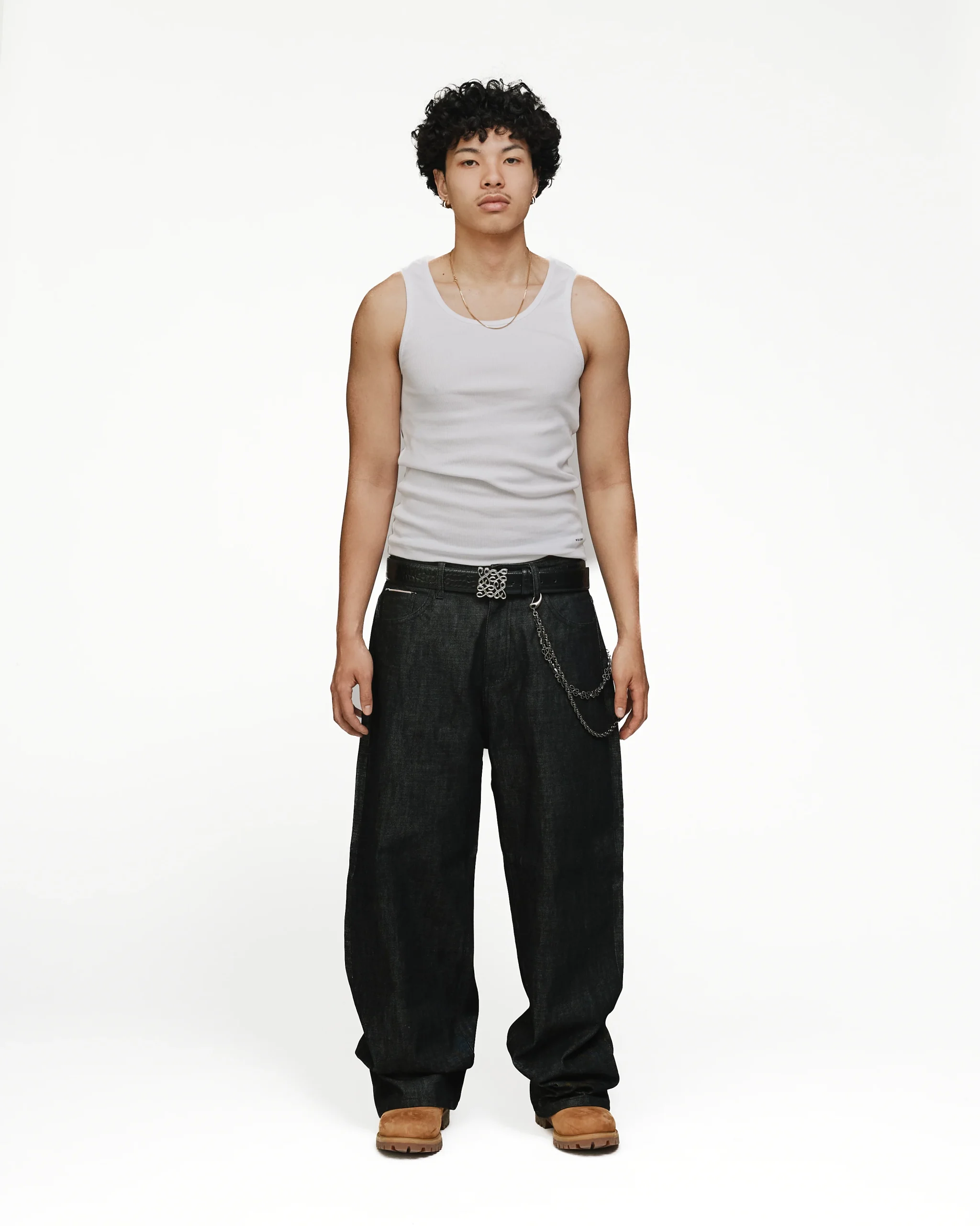 Signature Belt - Crocodile Black