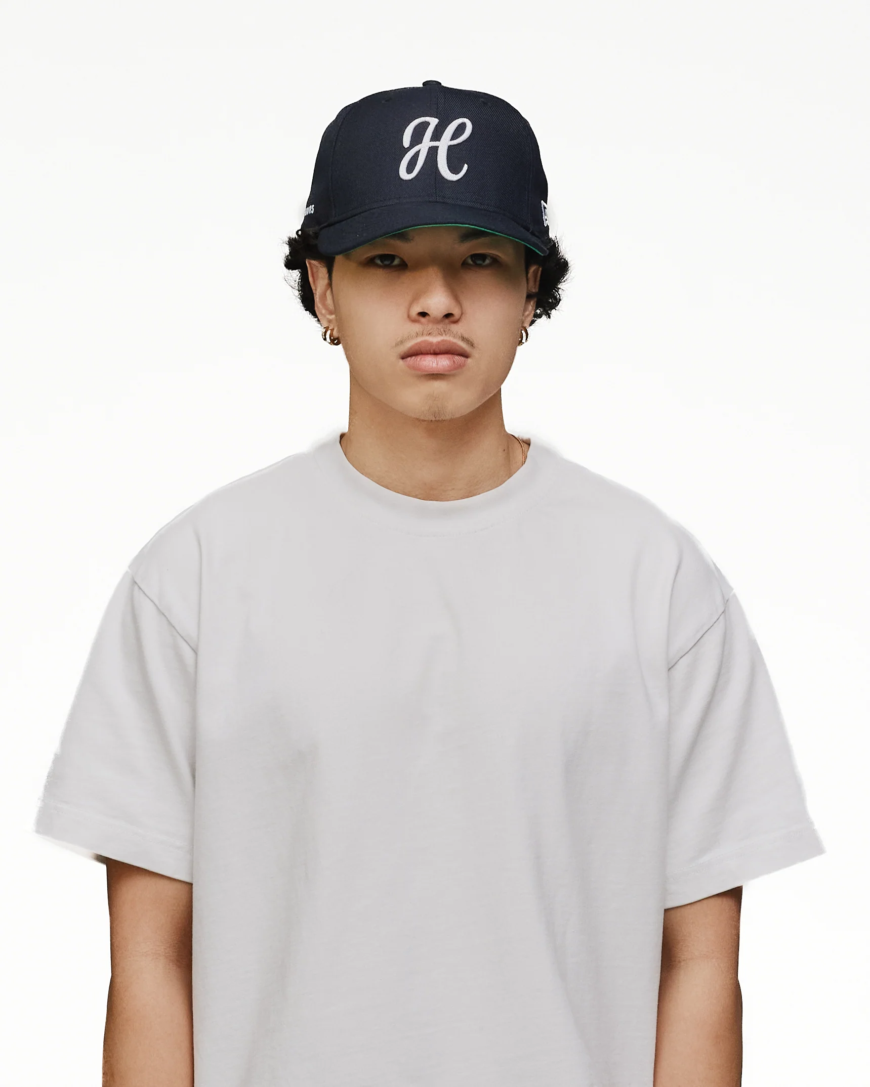 Signature New Era Fitted - Navy V2