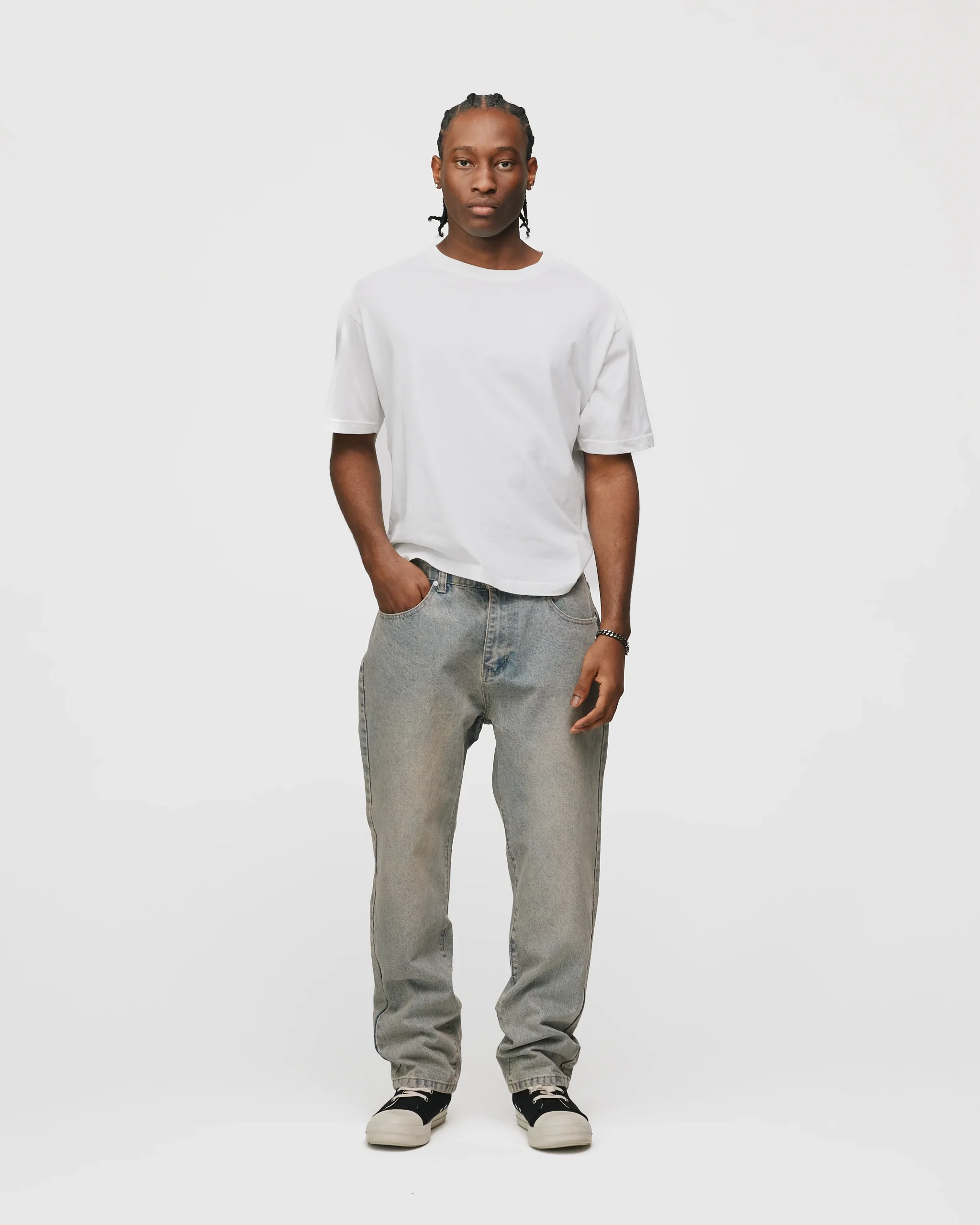 Slim Denim Pants - Desert Wash
