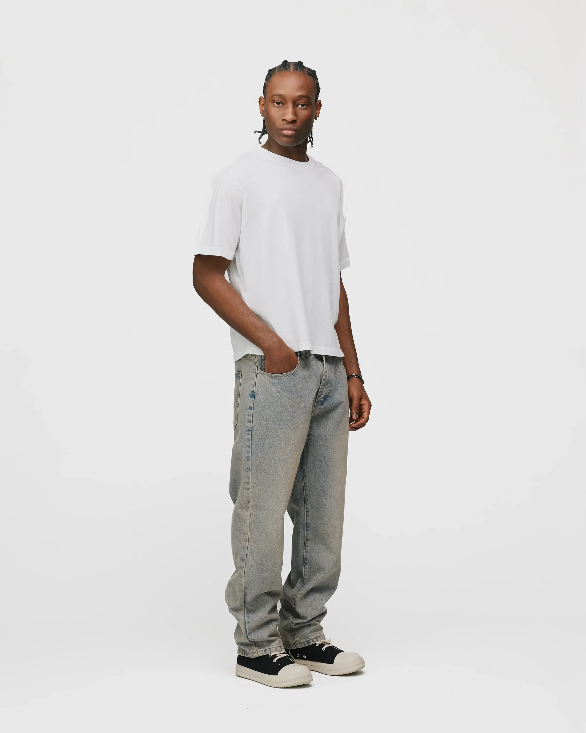 Slim Denim Pants - Desert Wash