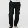 Slim Denim Pants - Washed Black