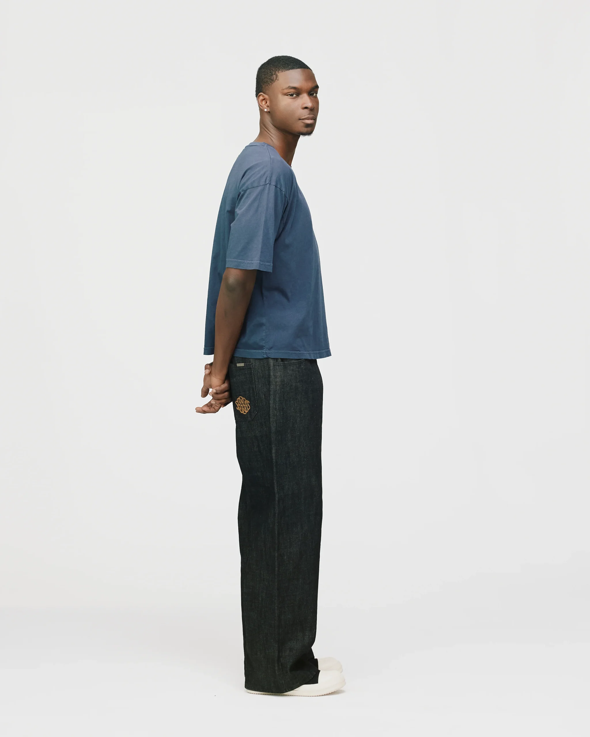 Baby T-Shirt - Washed Navy