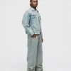Baggy Denim Pants - Washed Blue
