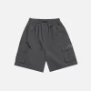 527-baggy-nylon-shorts-charcoal-1.webp Baggy Nylon Shorts - Charcoal