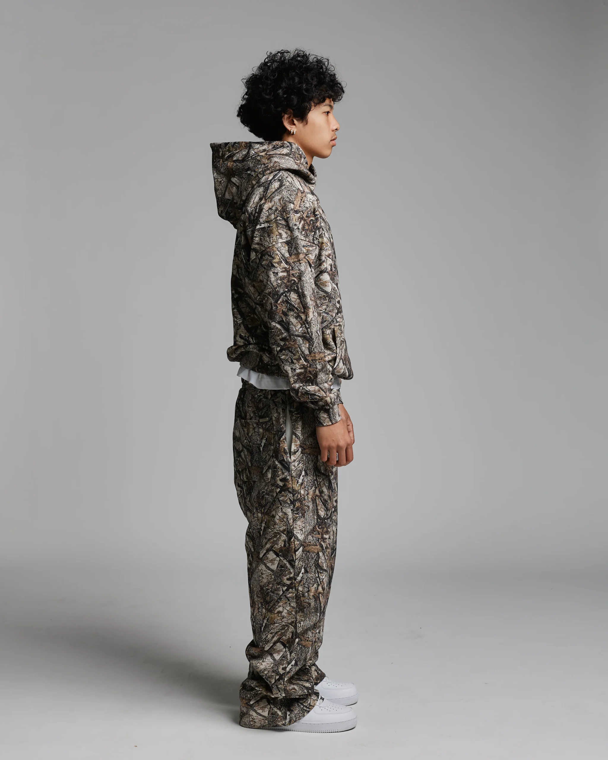 Baggy Sweatpants - Camo