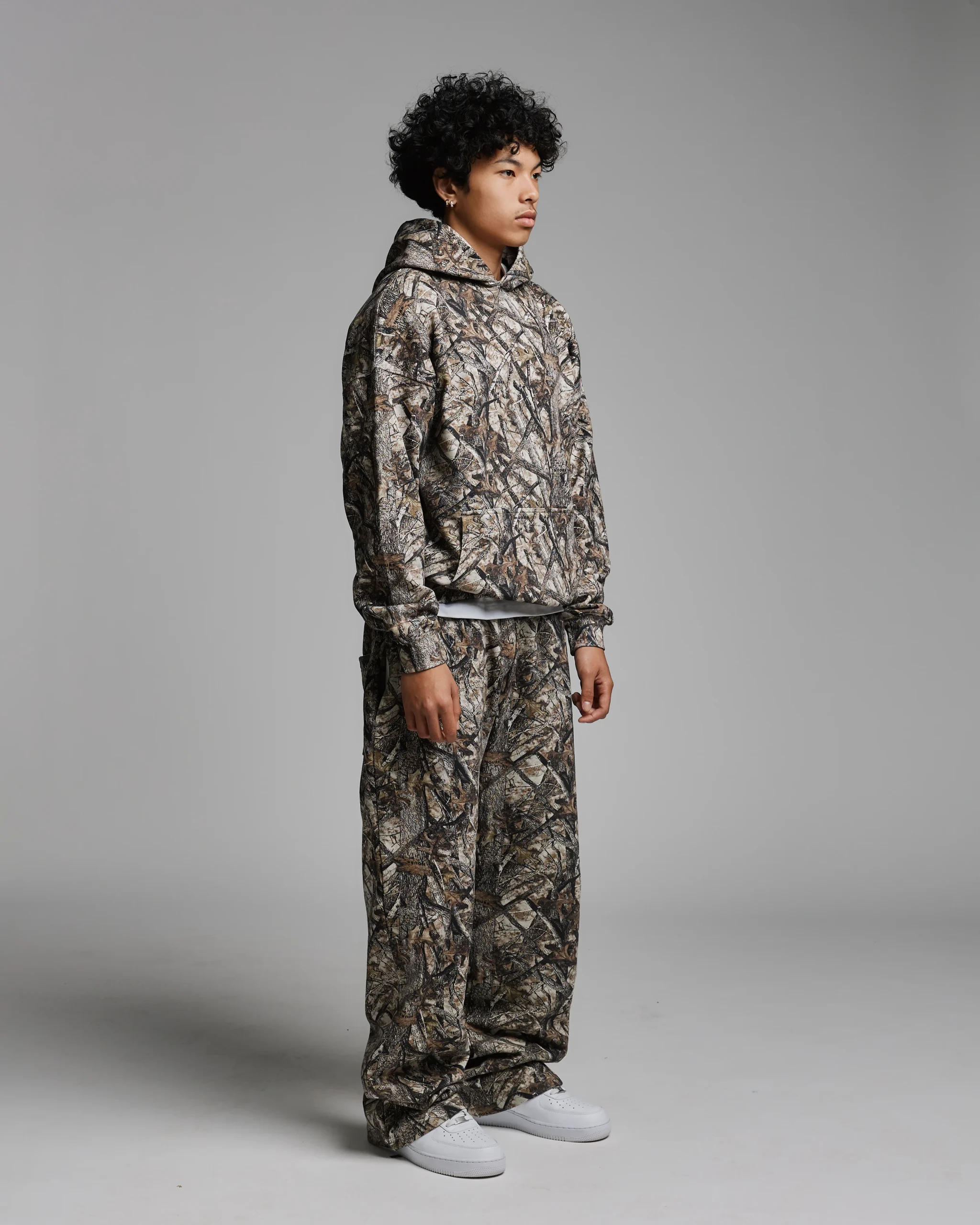 Baggy Sweatpants - Camo