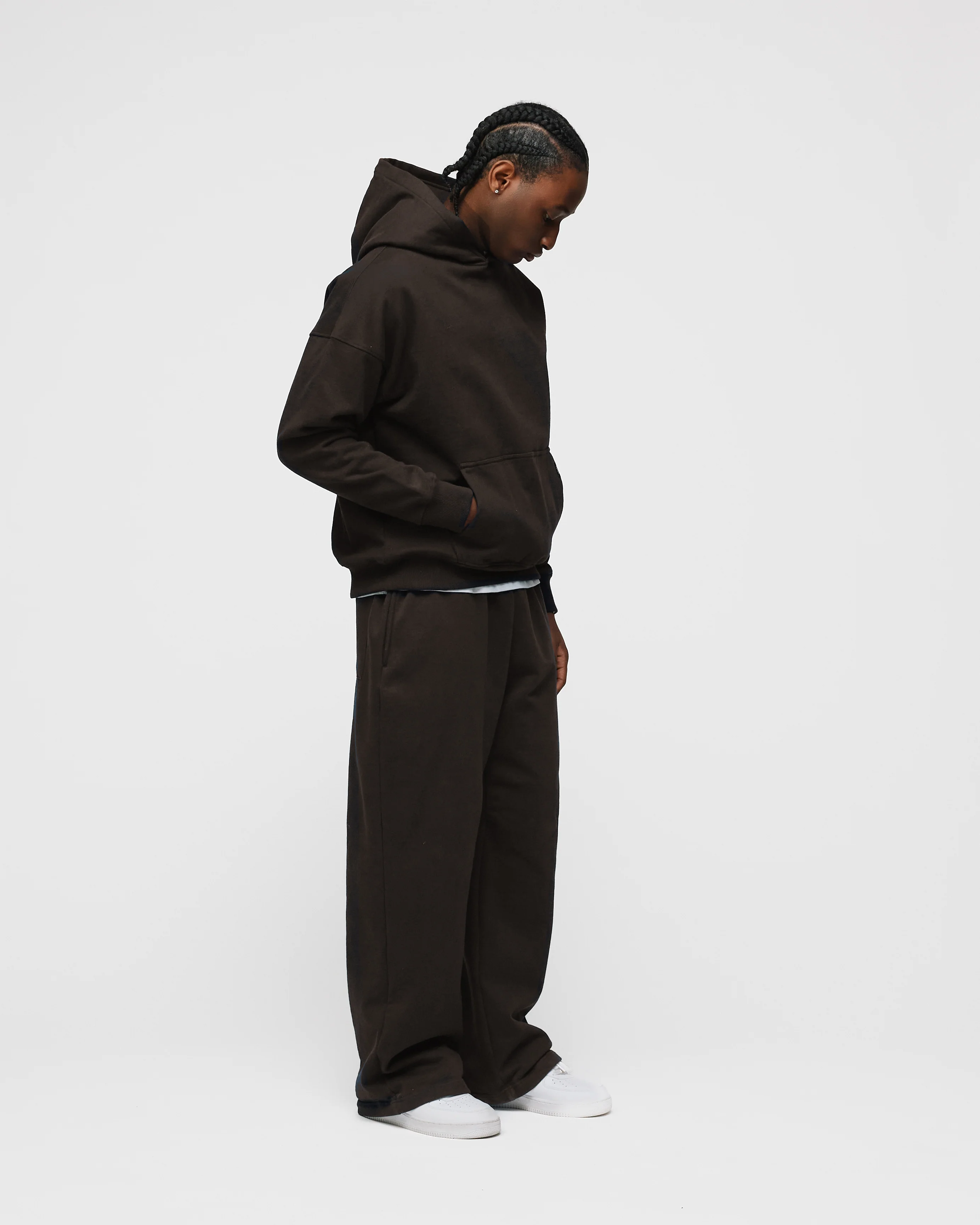 Baggy Sweatpants - Espresso