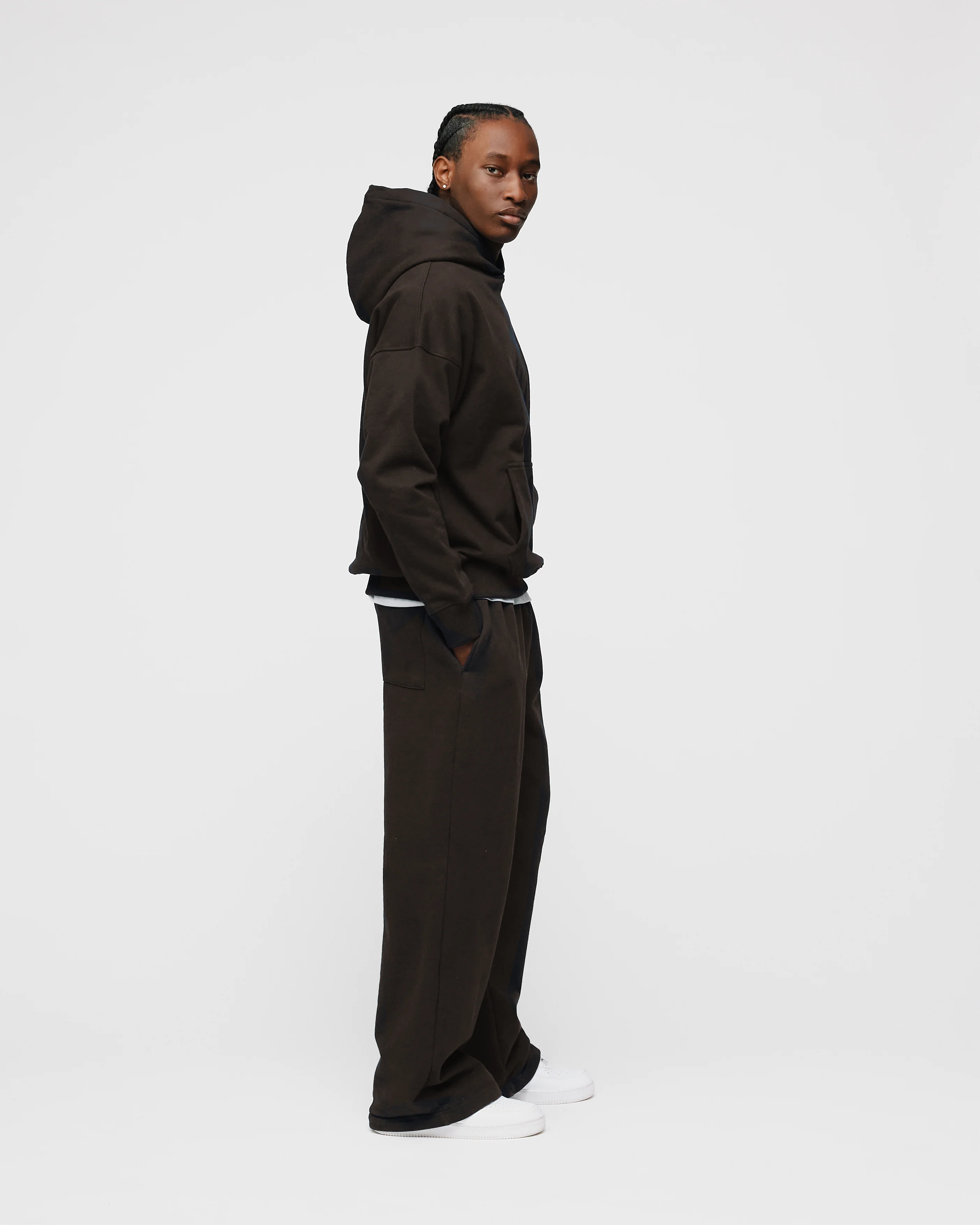 Baggy Sweatpants - Espresso