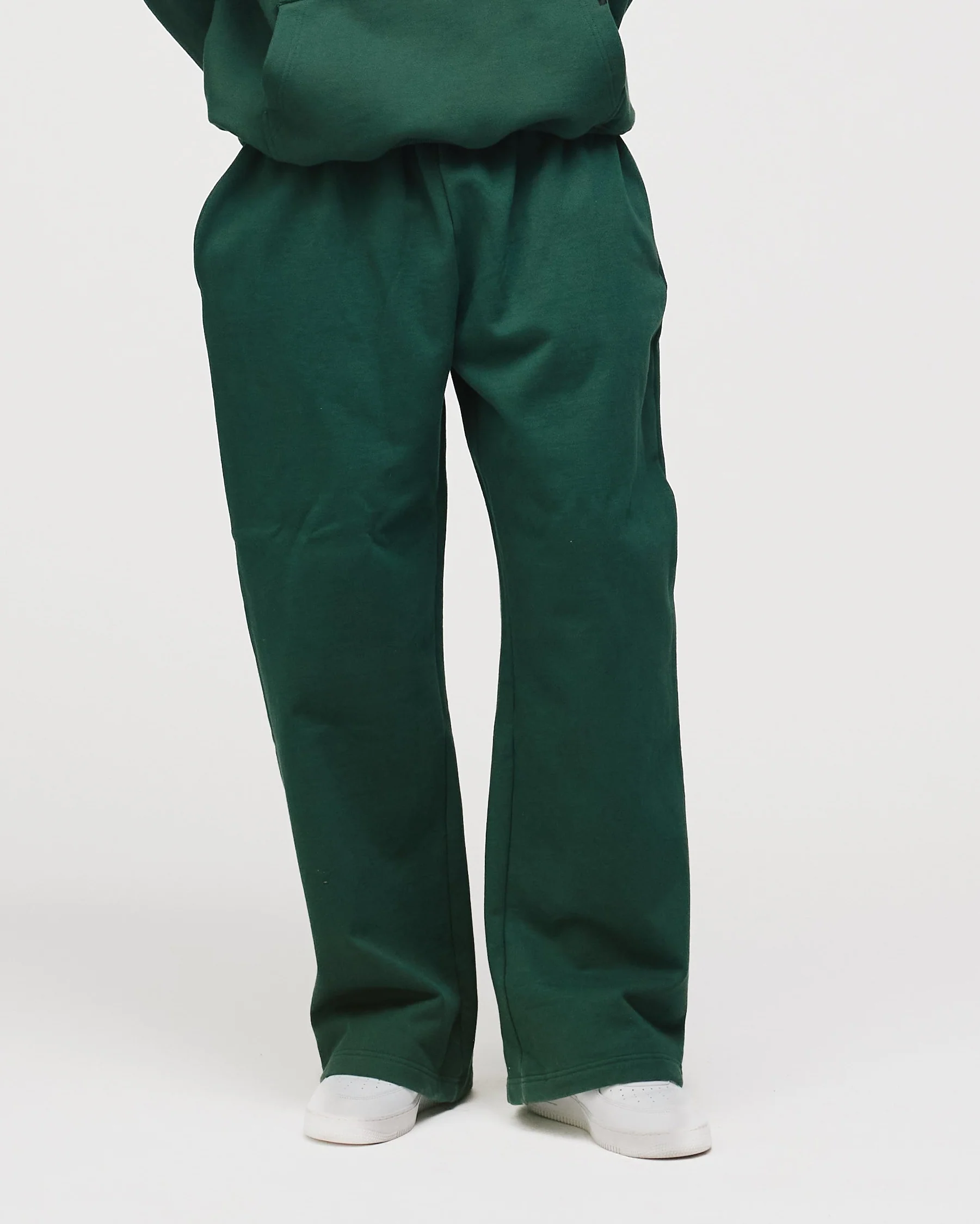 Baggy Sweatpants - Forest Green