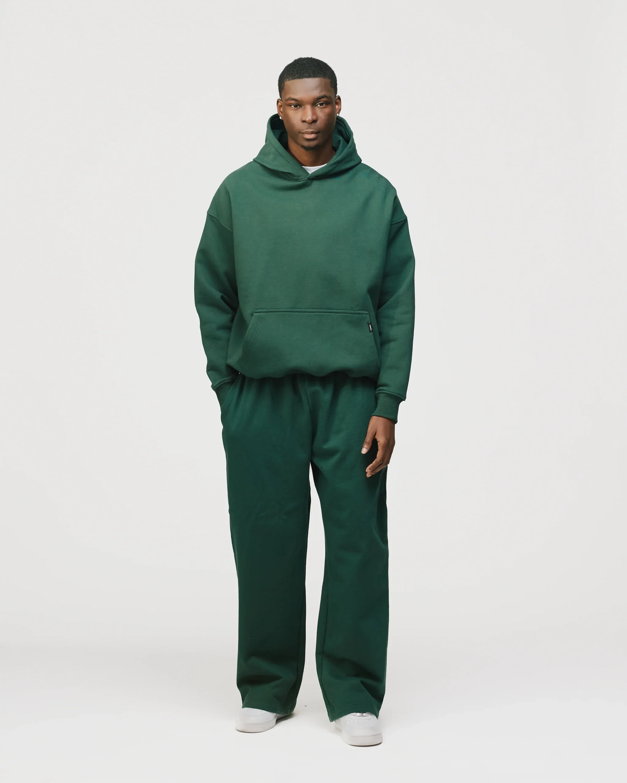 Baggy Sweatpants - Forest Green