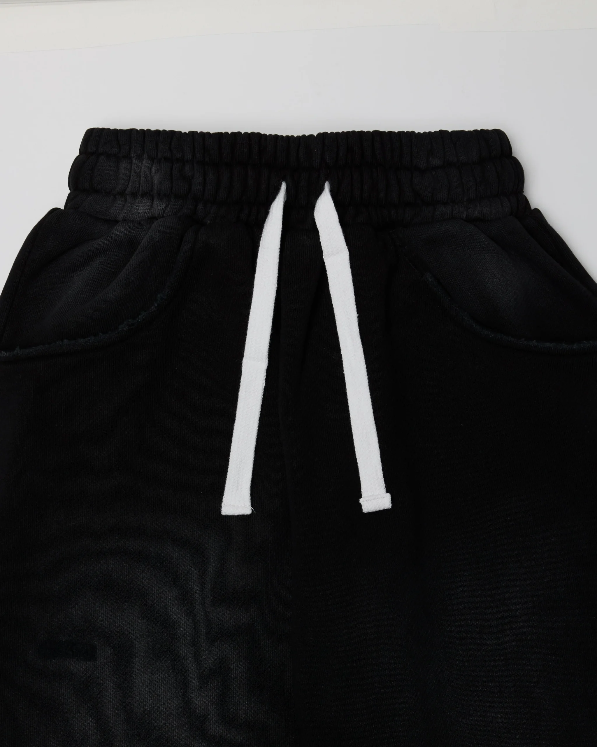 Baggy Sweatpants - Sunfaded Black