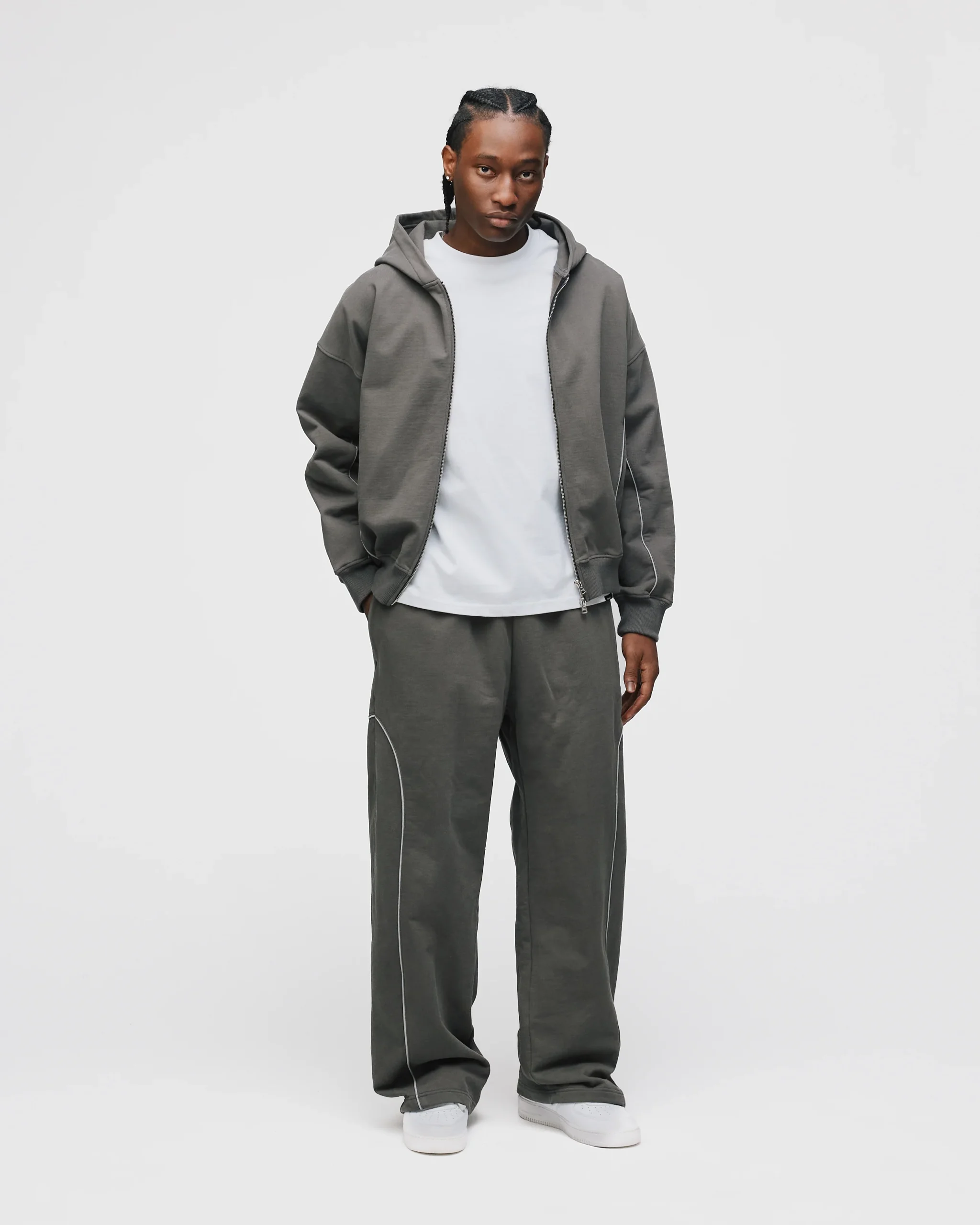 Arc Baggy Sweatpants - Charcoal