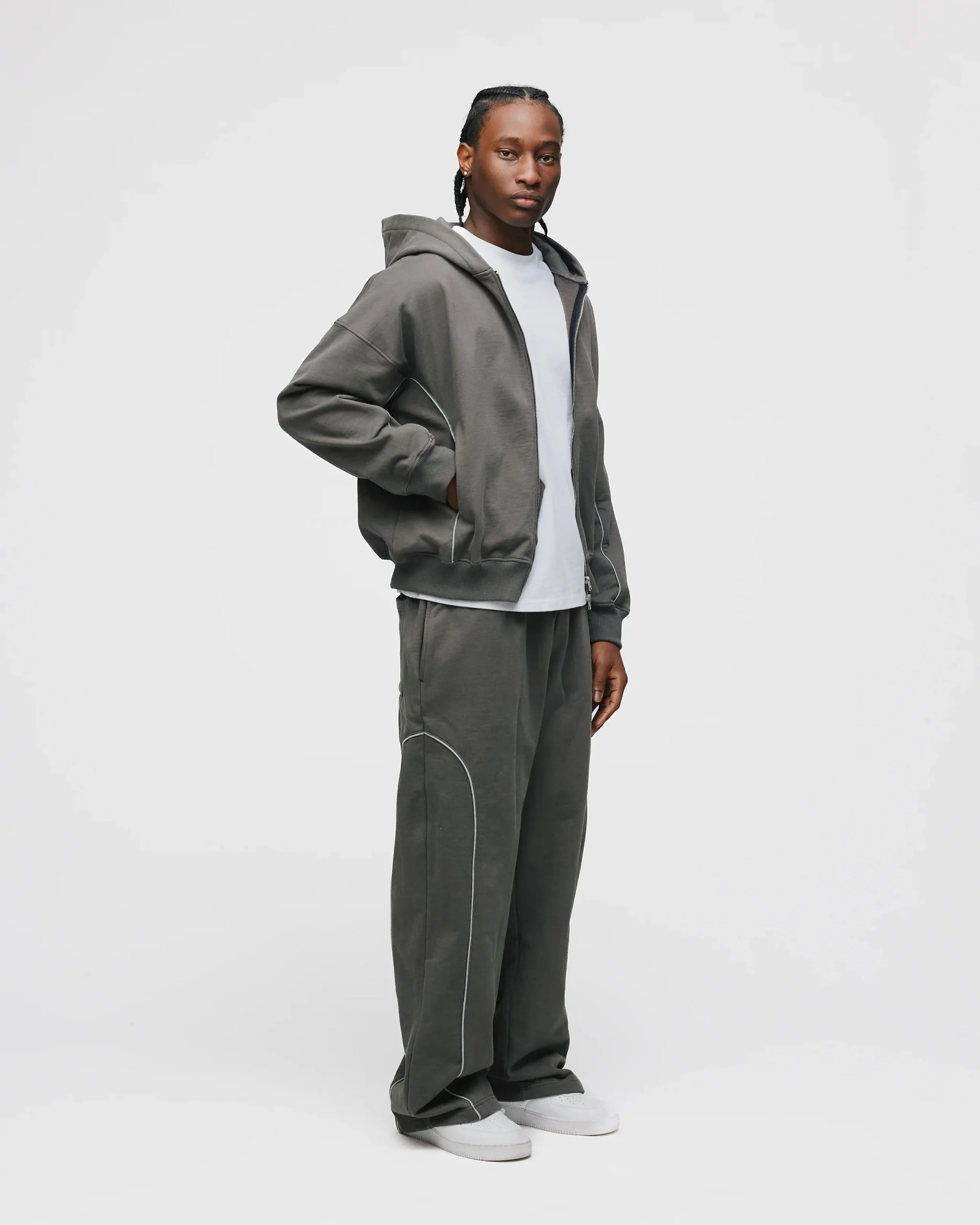 Arc Baggy Sweatpants - Charcoal