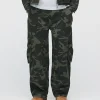 Baggy Cargo Pants - Camo