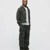 Baggy Cargo Pants - Camo