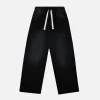 Baggy Sweatpants - Sunfaded Black