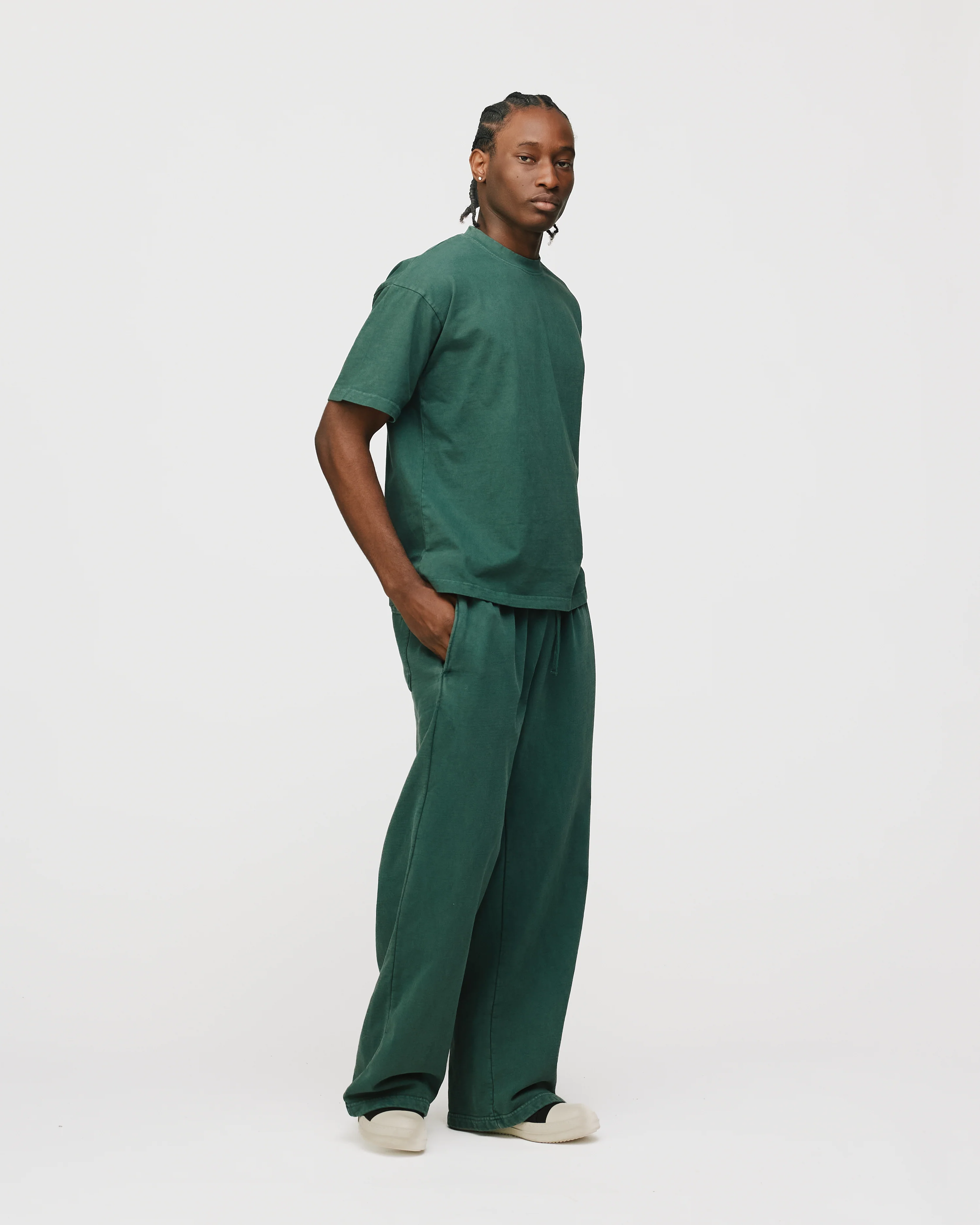 Baggy Sweatpants - Vintage Green