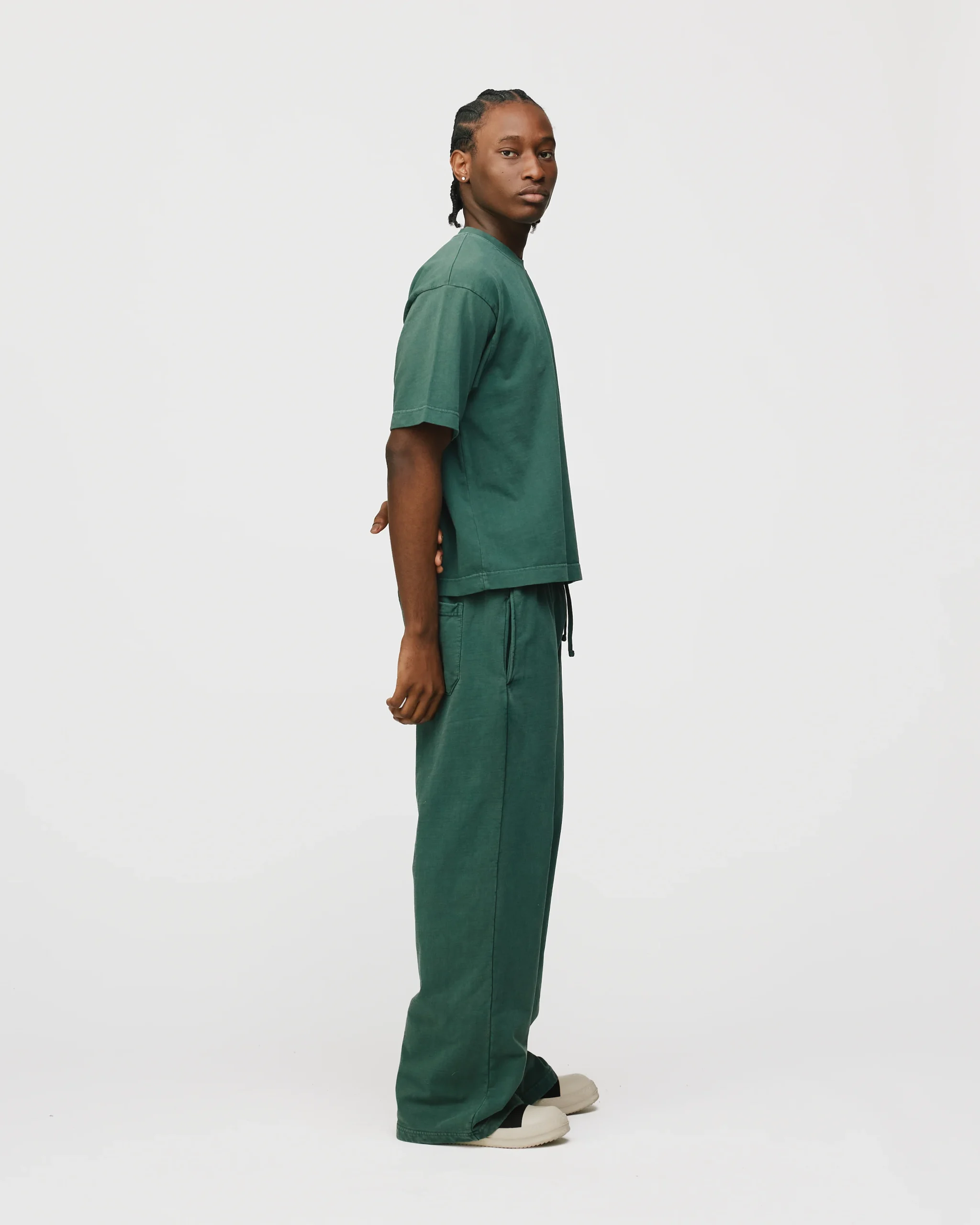 Baggy Sweatpants - Vintage Green