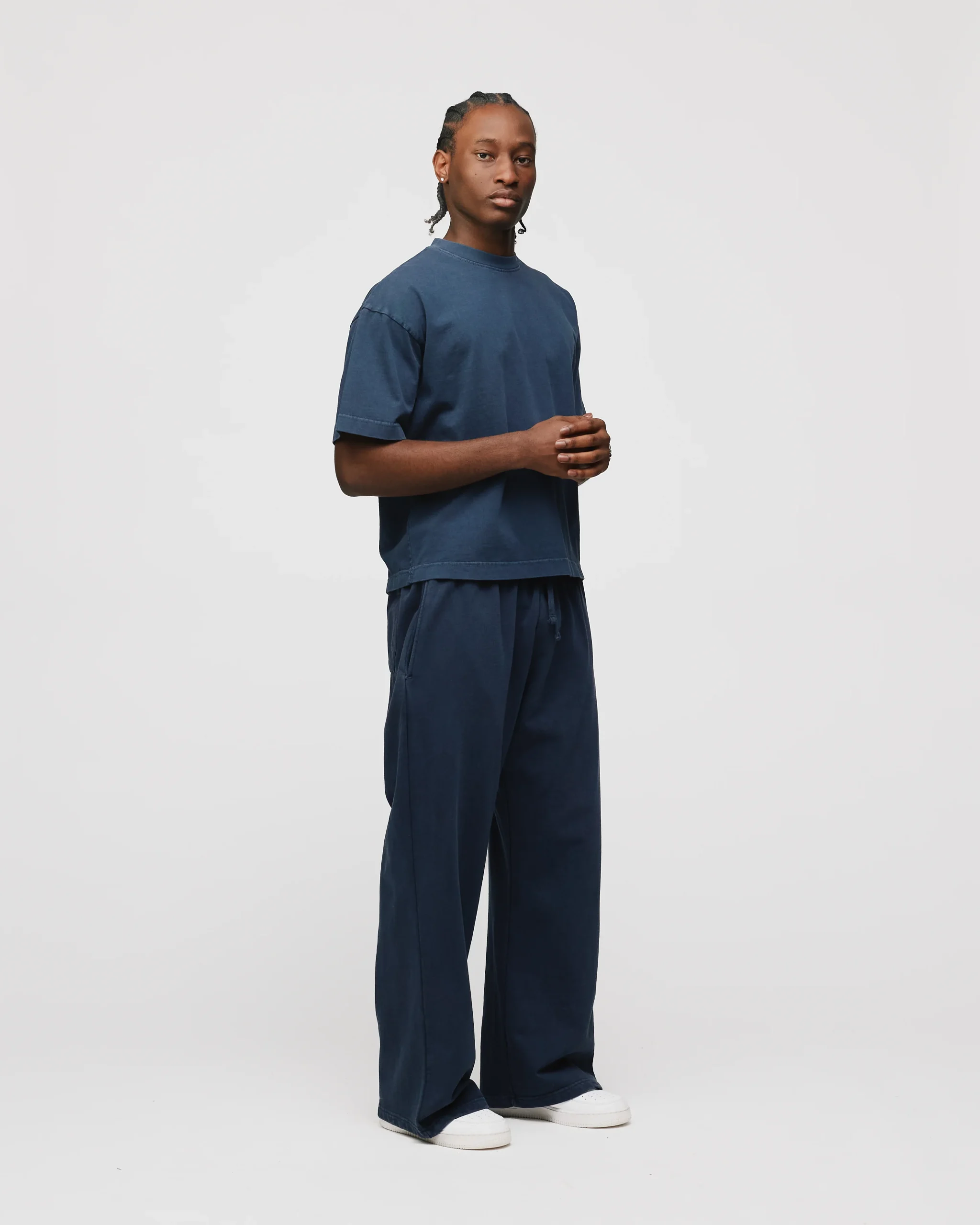 Baggy Sweatpants - Vintage Navy