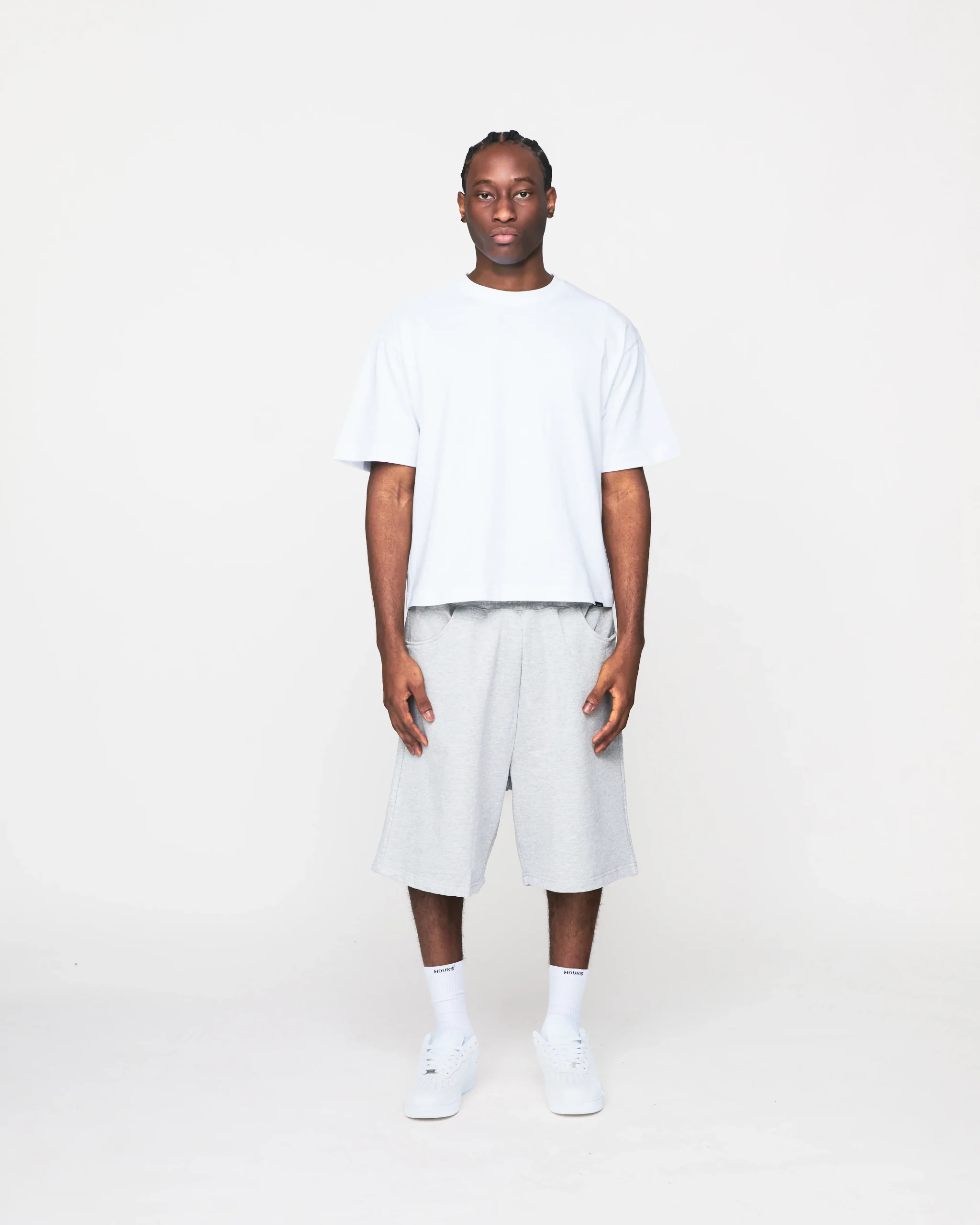 Baggy Sweatshorts - Ash