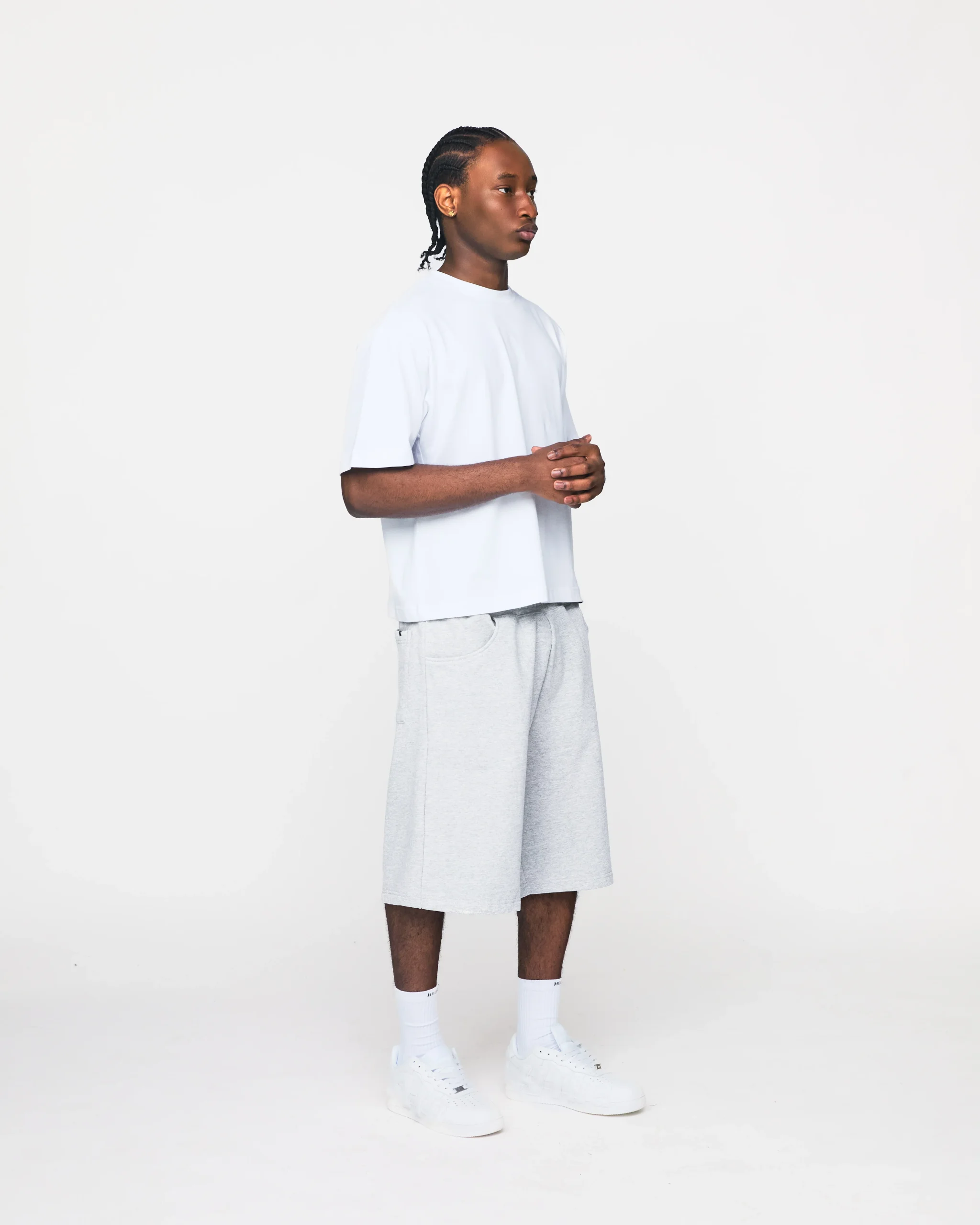 Baggy Sweatshorts - Ash