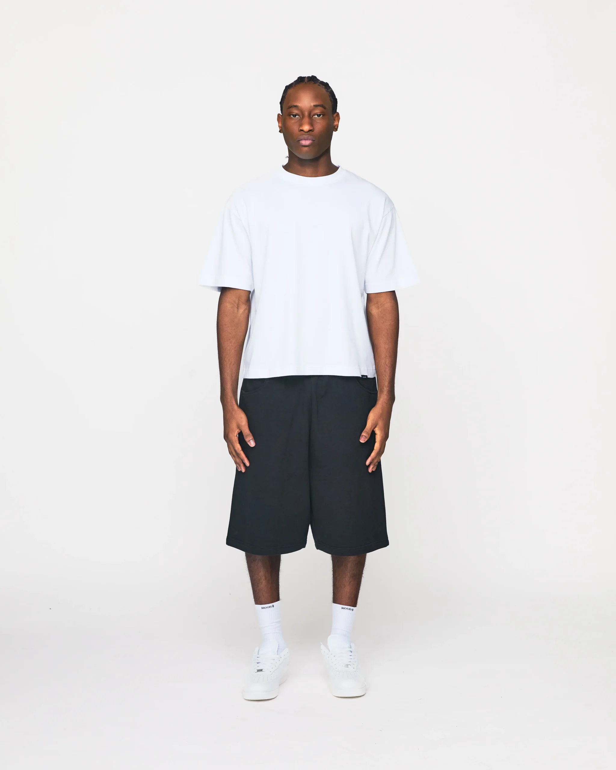 Baggy Sweatshorts - Black