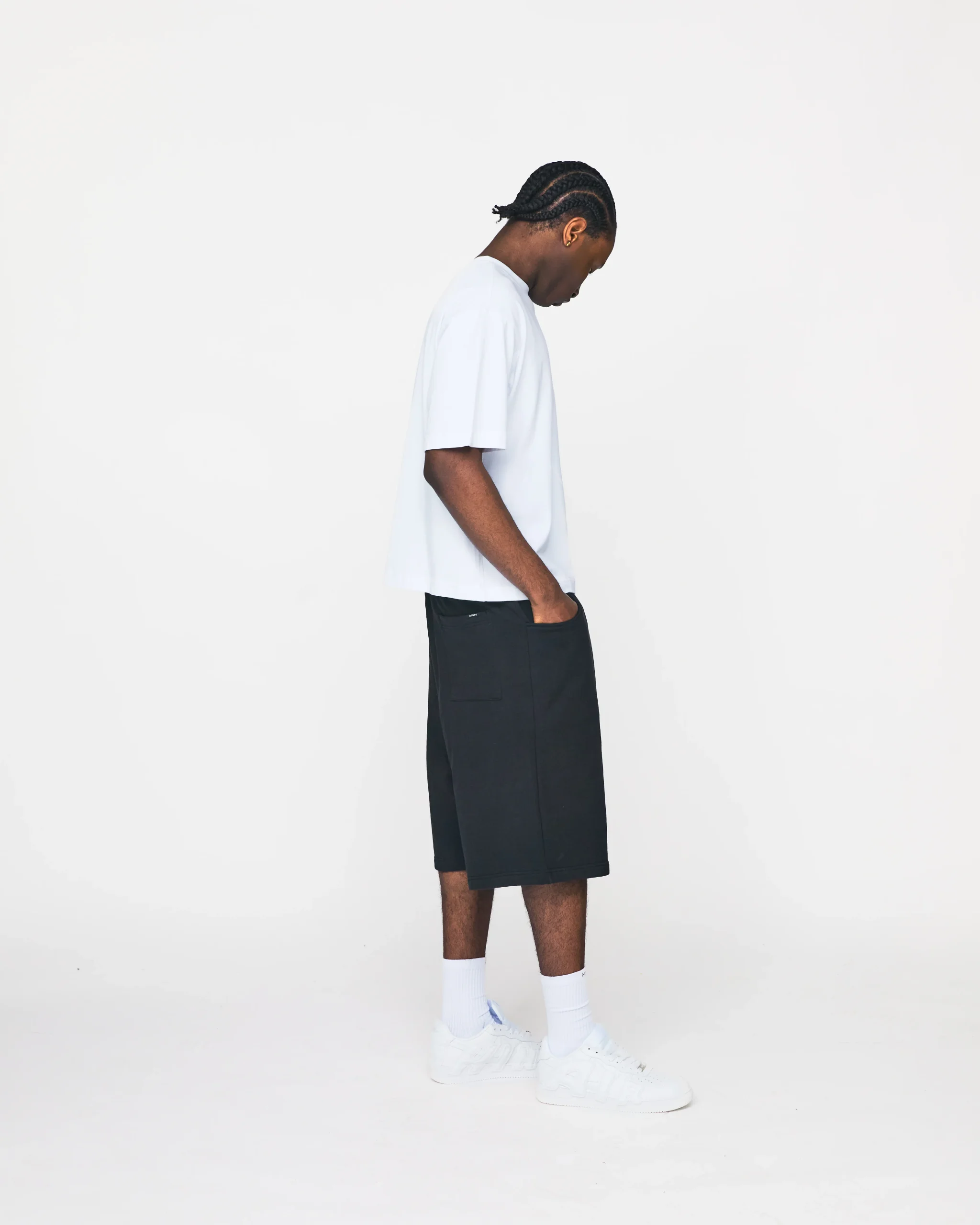 Baggy Sweatshorts - Black