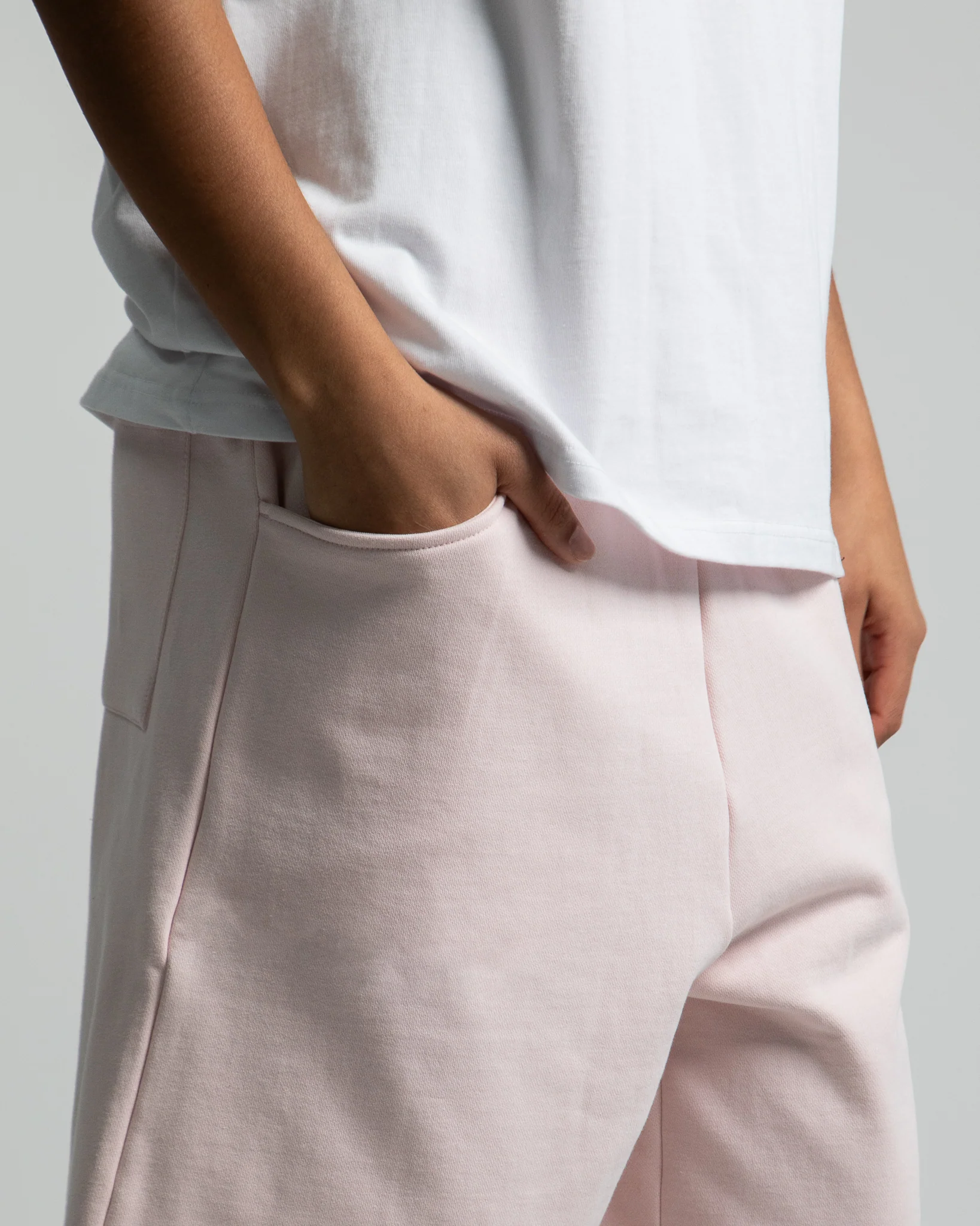 Baggy Sweatshorts - Blush