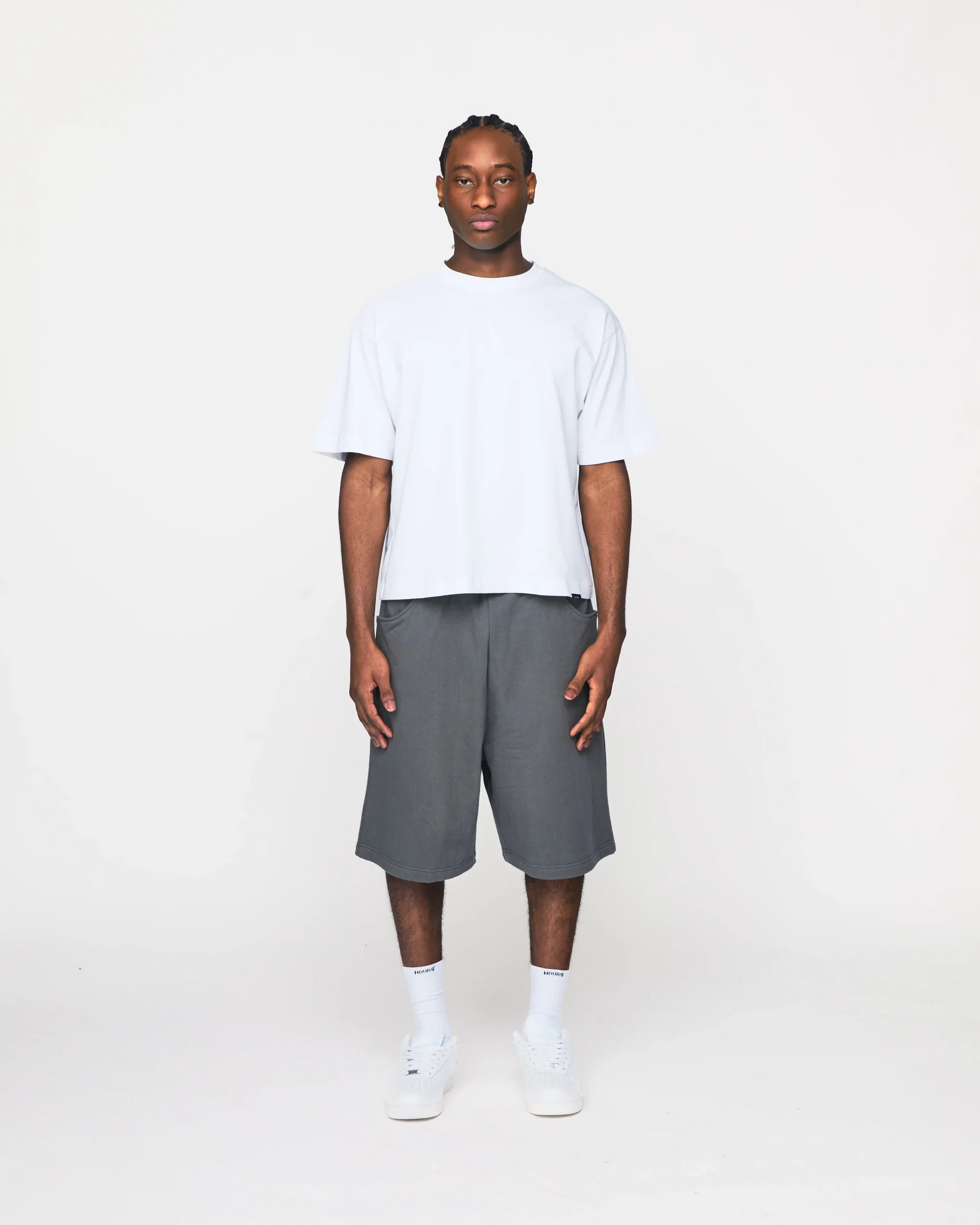 Baggy Sweatshorts - Charcoal