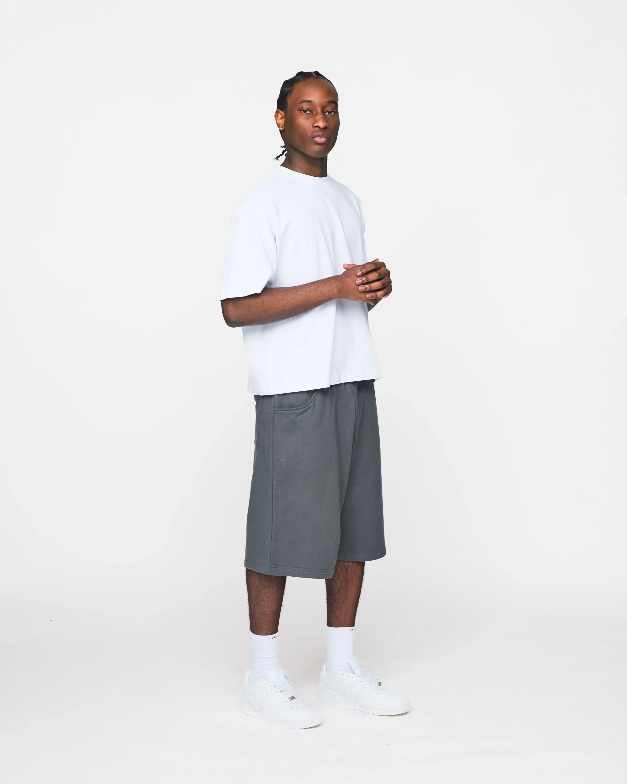 Baggy Sweatshorts - Charcoal