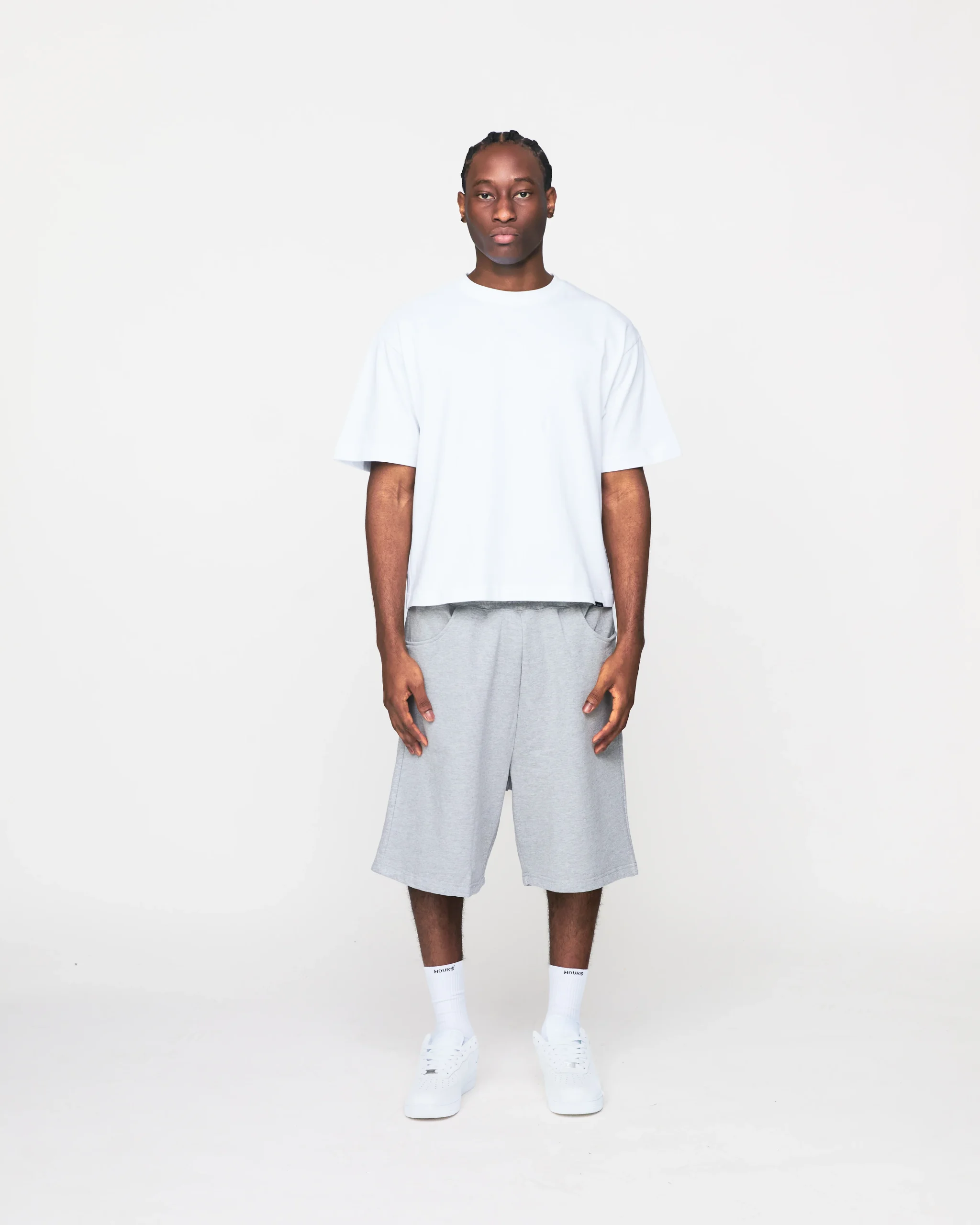 Baggy Sweatshorts - Grey