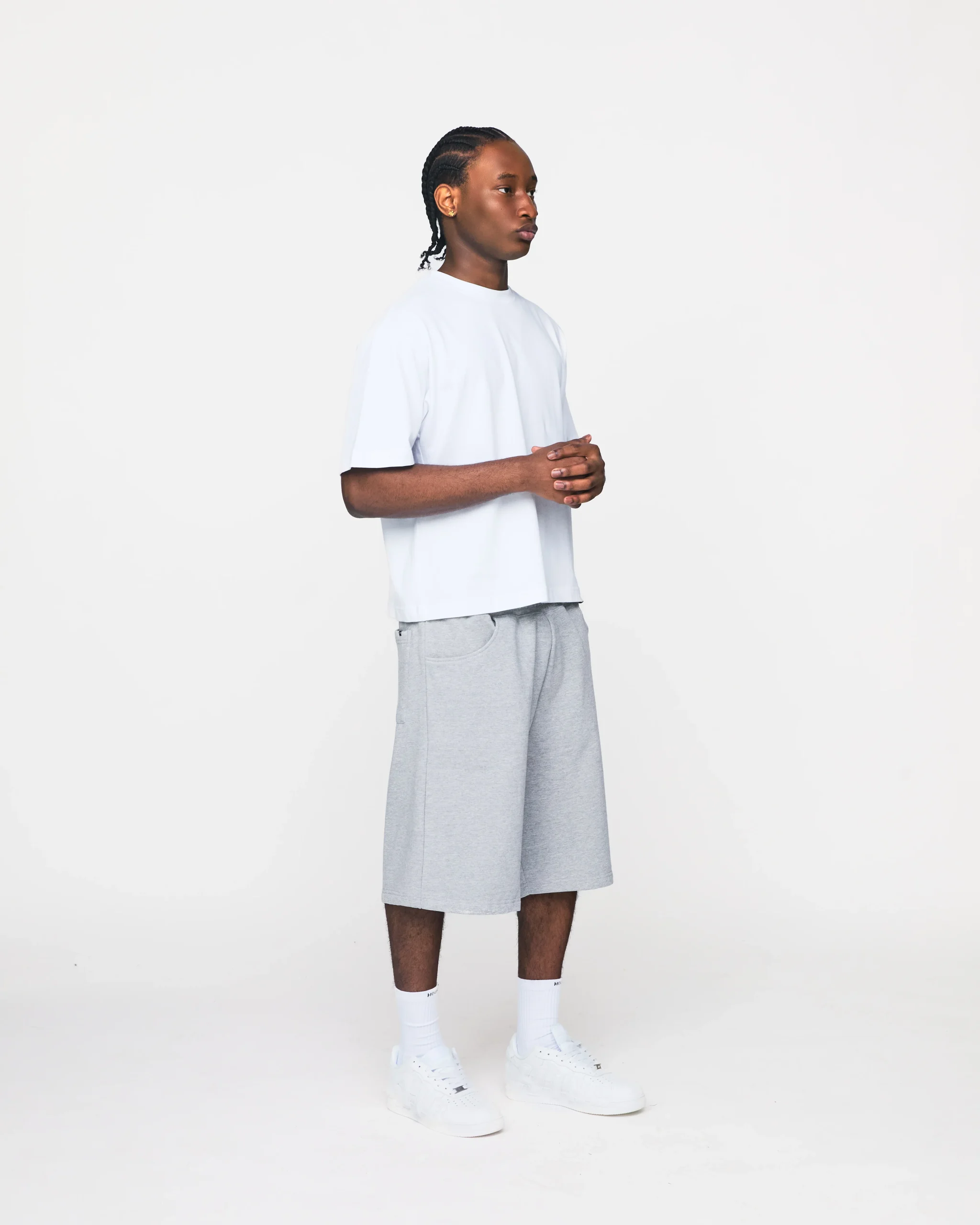 Baggy Sweatshorts - Grey