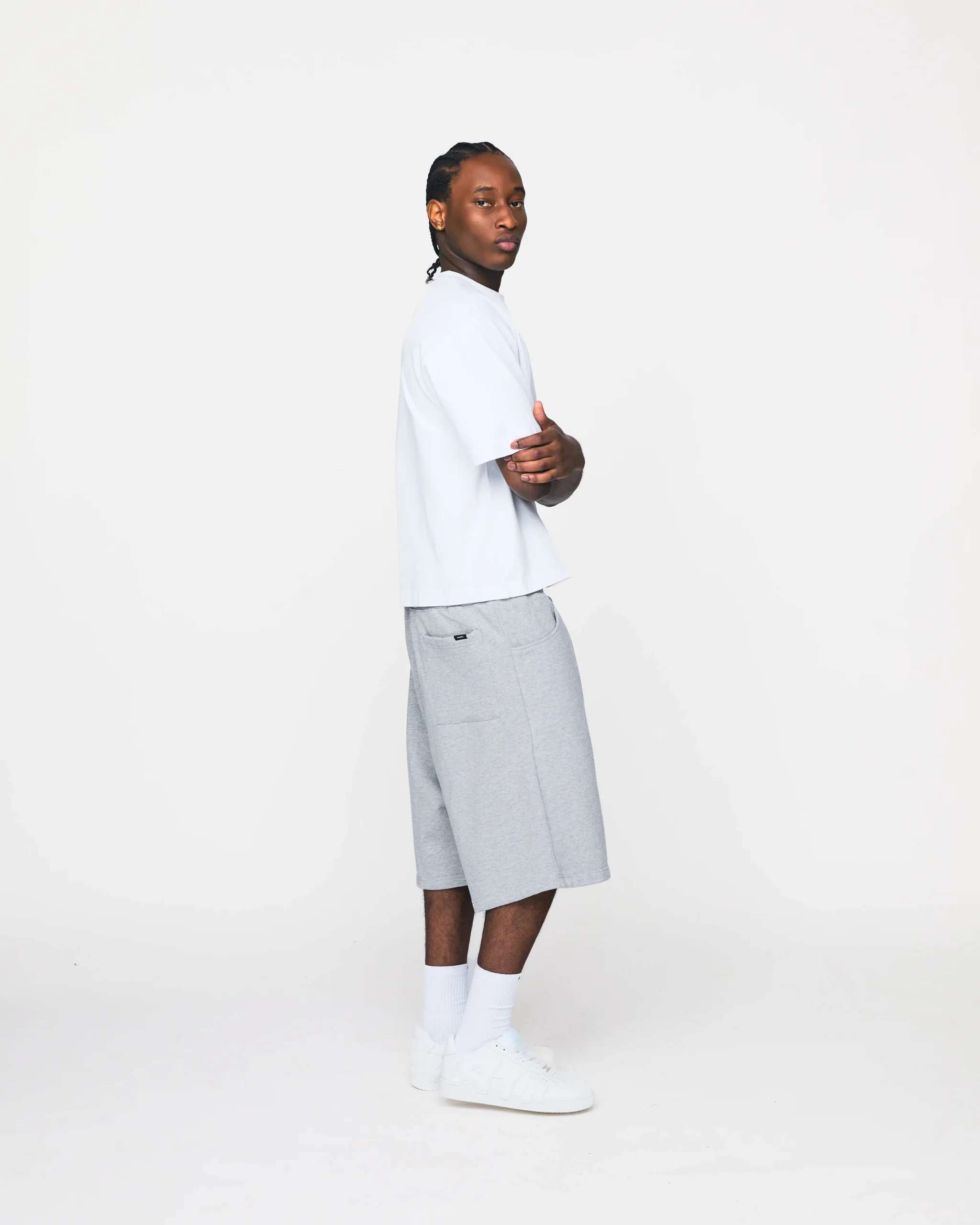 Baggy Sweatshorts - Grey