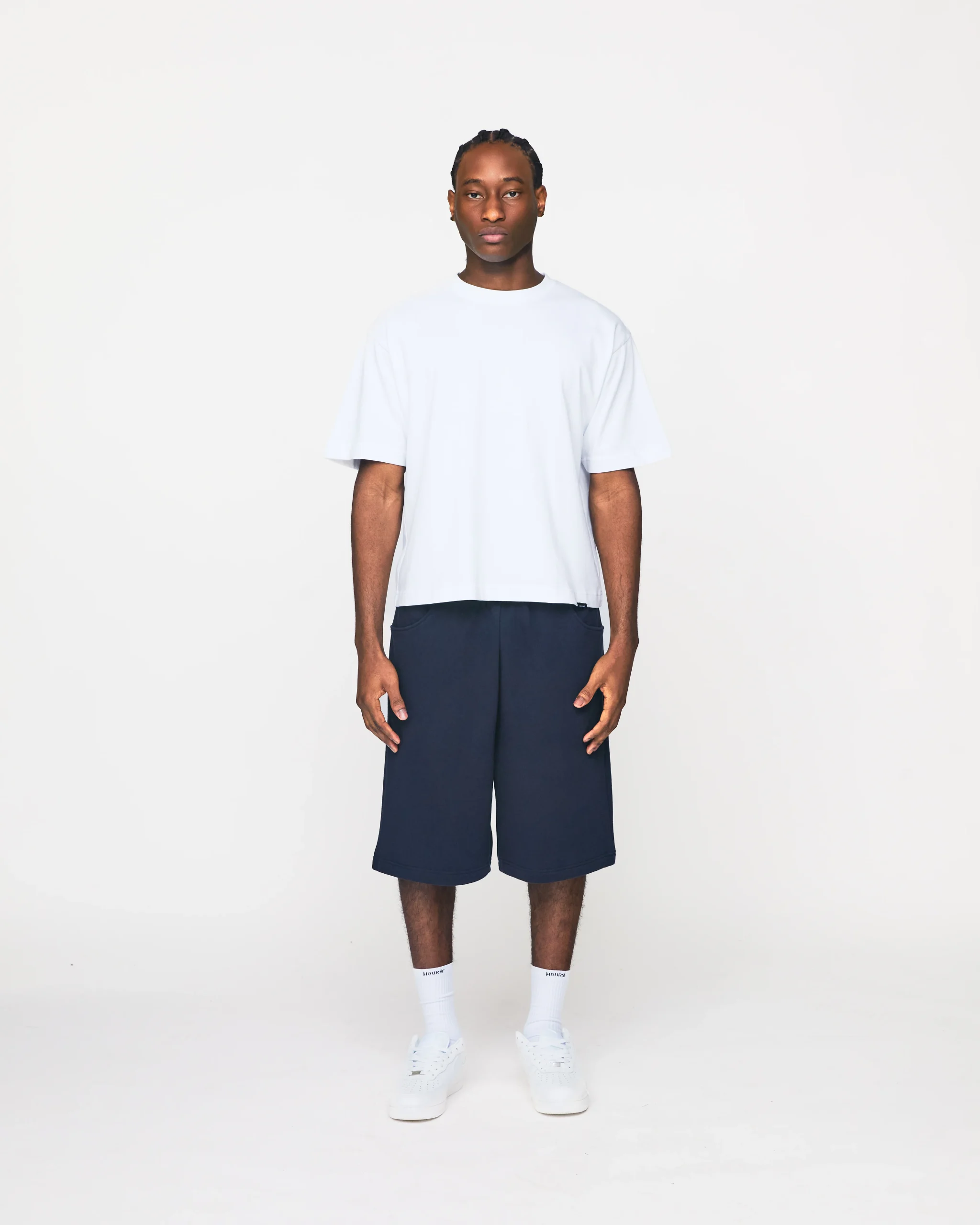 Baggy Sweatshorts - Navy