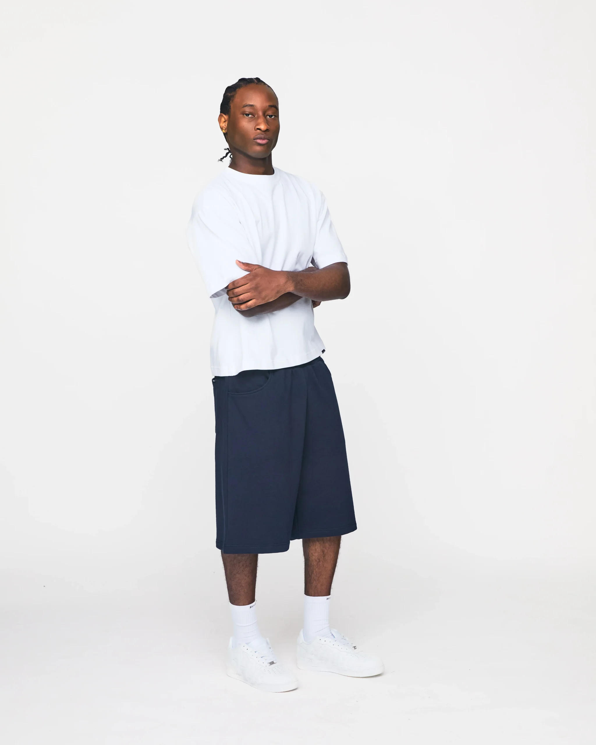 Baggy Sweatshorts - Navy
