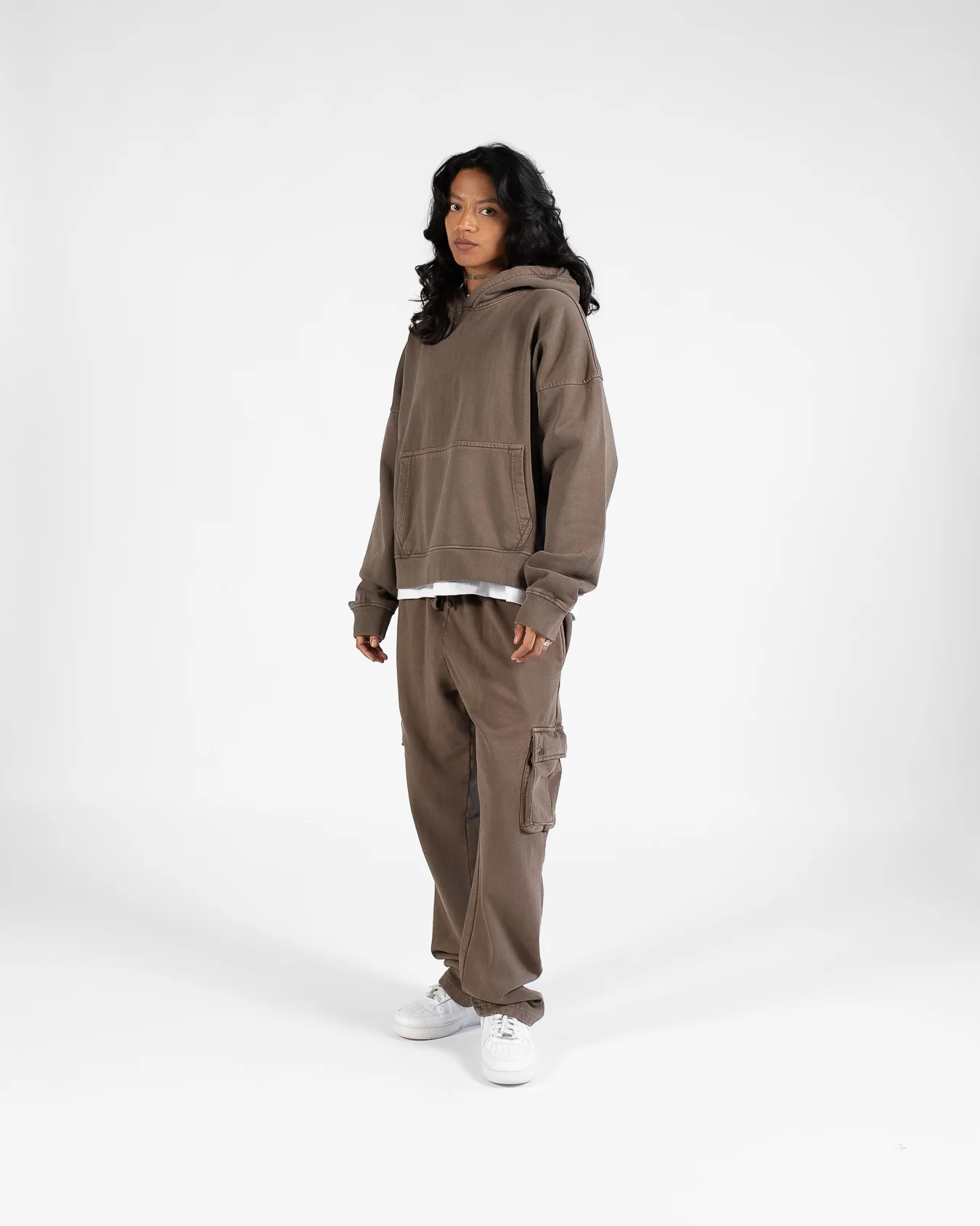 692-cargo-sweatpants-vintage-brown-4.webp Cargo Sweatpants - Vintage Brown