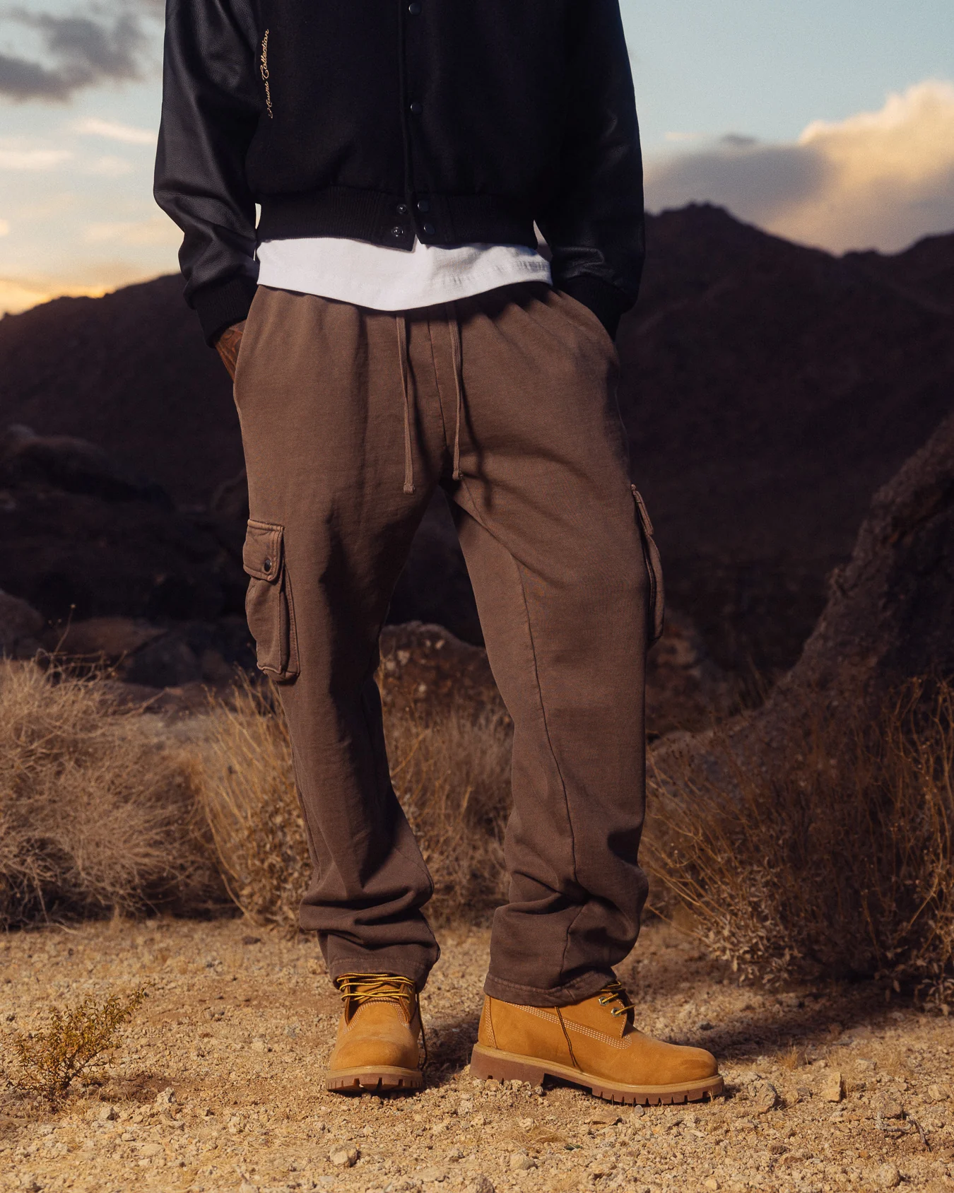 692-cargo-sweatpants-vintage-brown-7.webp Cargo Sweatpants - Vintage Brown