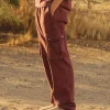 698-cargo-sweatpants-vintage-burgundy-5.webp Cargo Sweatpants - Vintage Burgundy