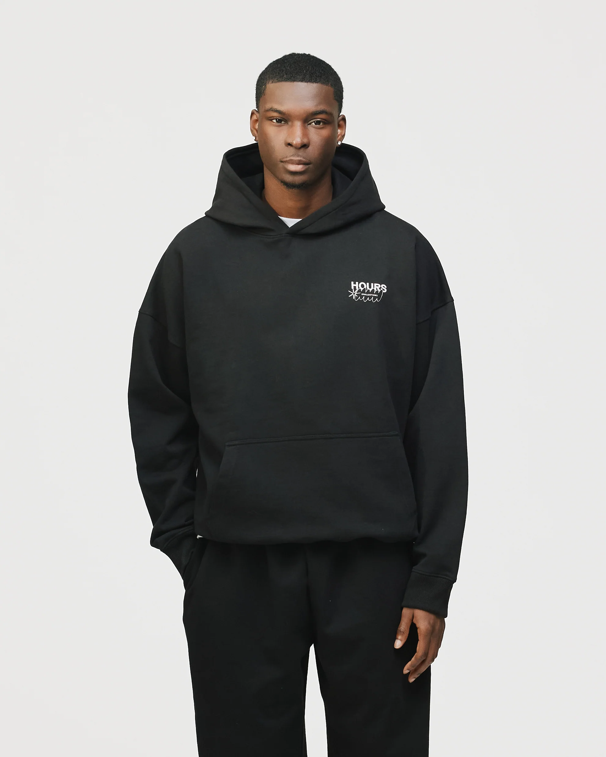 City is Hours Hoodie - Black