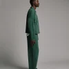 Collared Full Zip - Vintage Green
