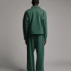 Collared Full Zip - Vintage Green