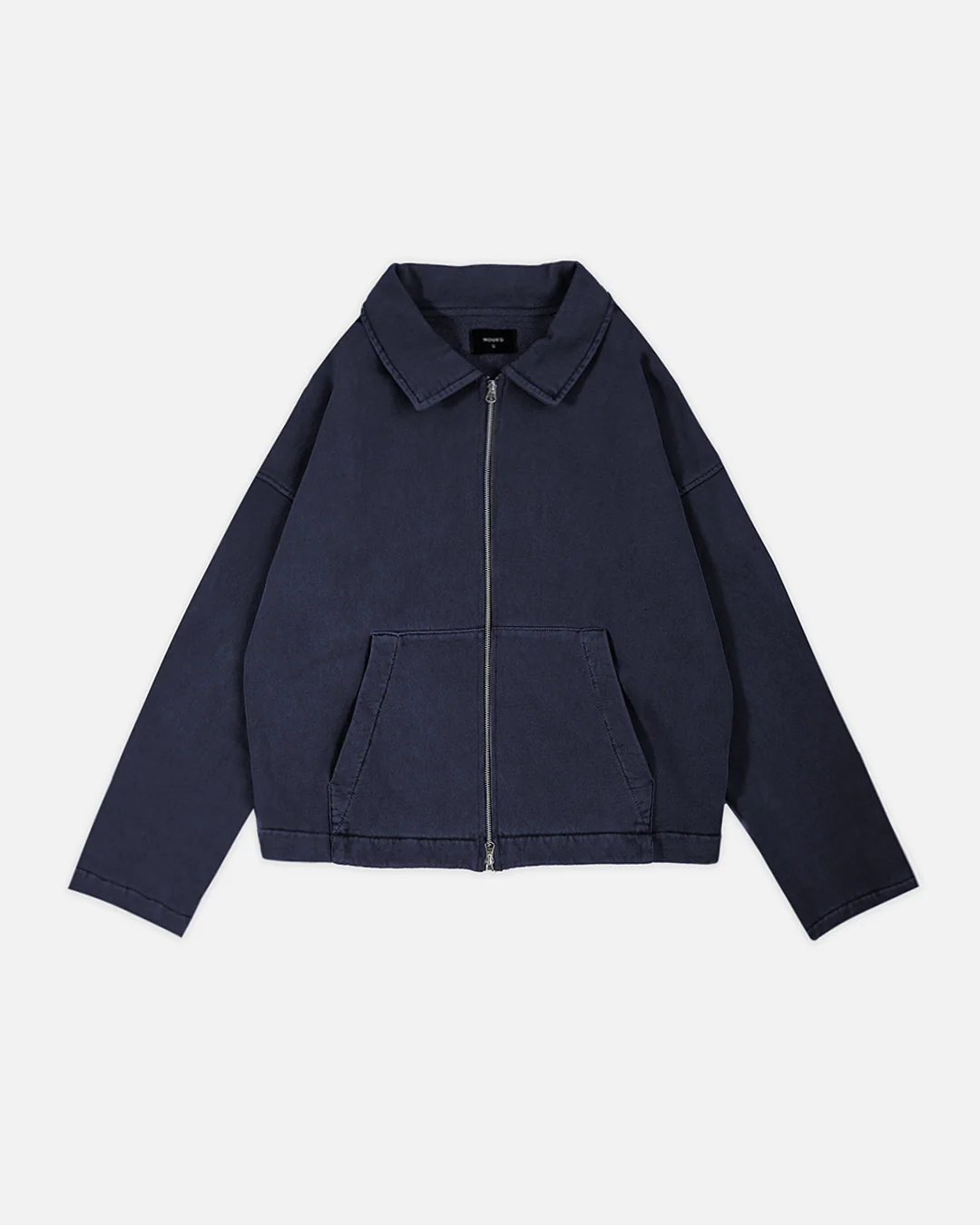 828-collared-full-zip-vintage-navy-1.webp Collared Full Zip - Vintage Navy