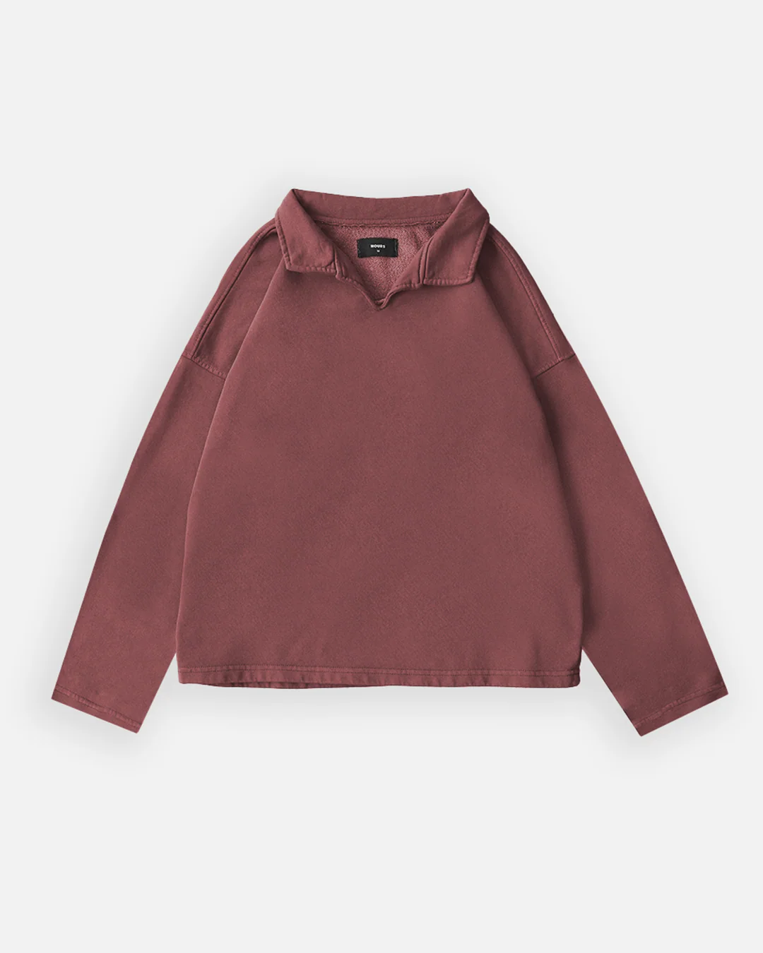 834-collared-sweater-vintage-burgundy-1.webp Collared Sweater - Vintage Burgundy