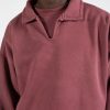 834-collared-sweater-vintage-burgundy-4.jpg Collared Sweater - Vintage Burgundy