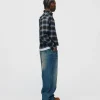 Baggy Denim Pants - Mid Blue
