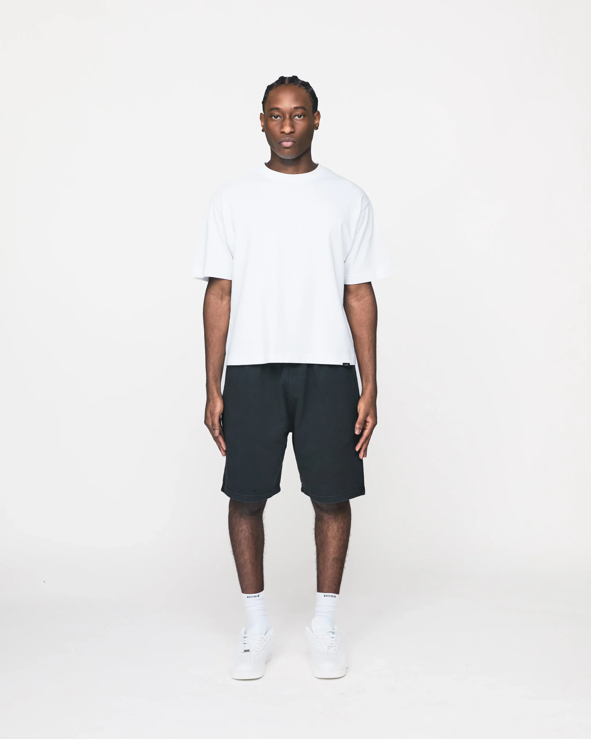 Cotton Shorts - Vintage Black