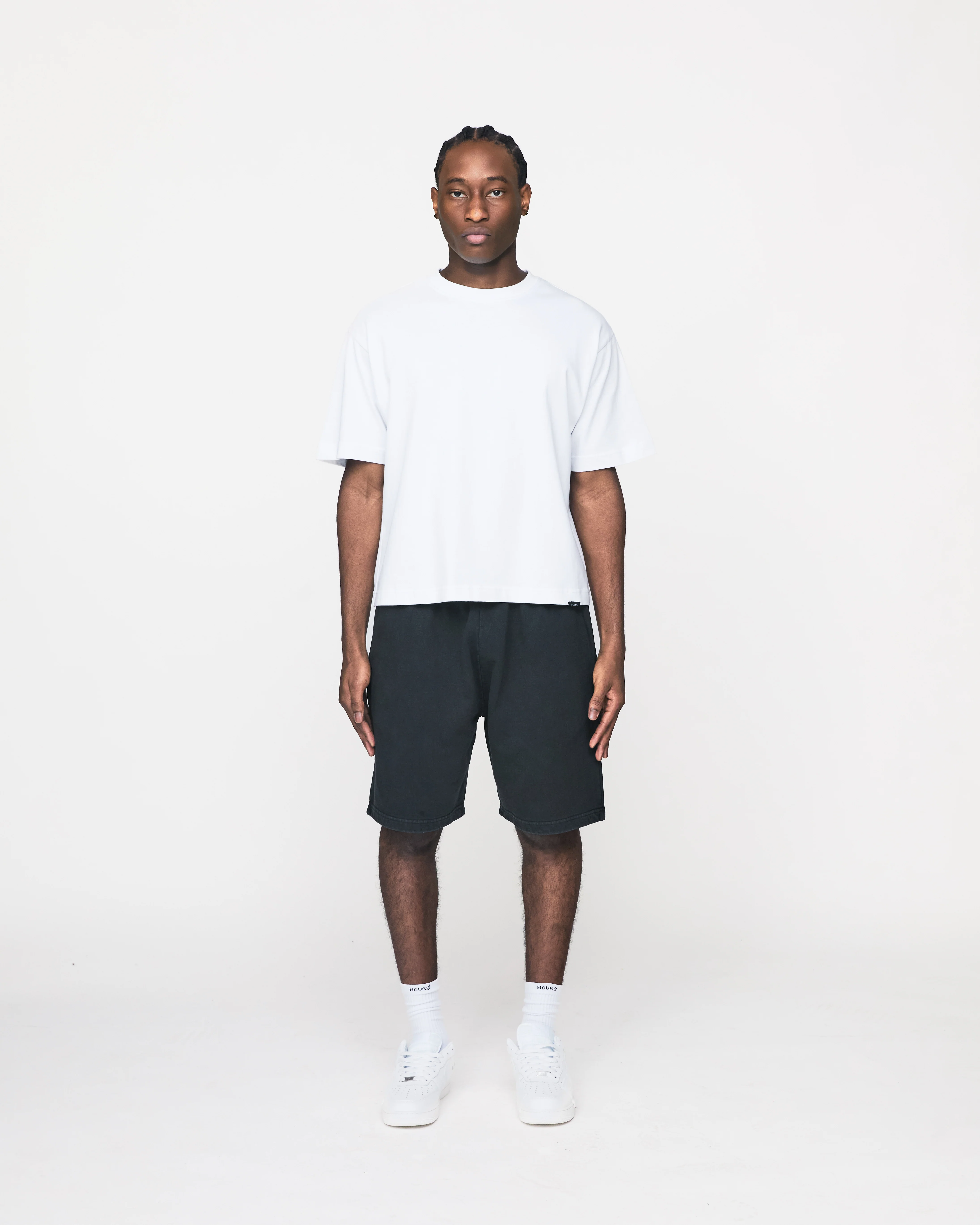 Cotton Shorts - Vintage Black
