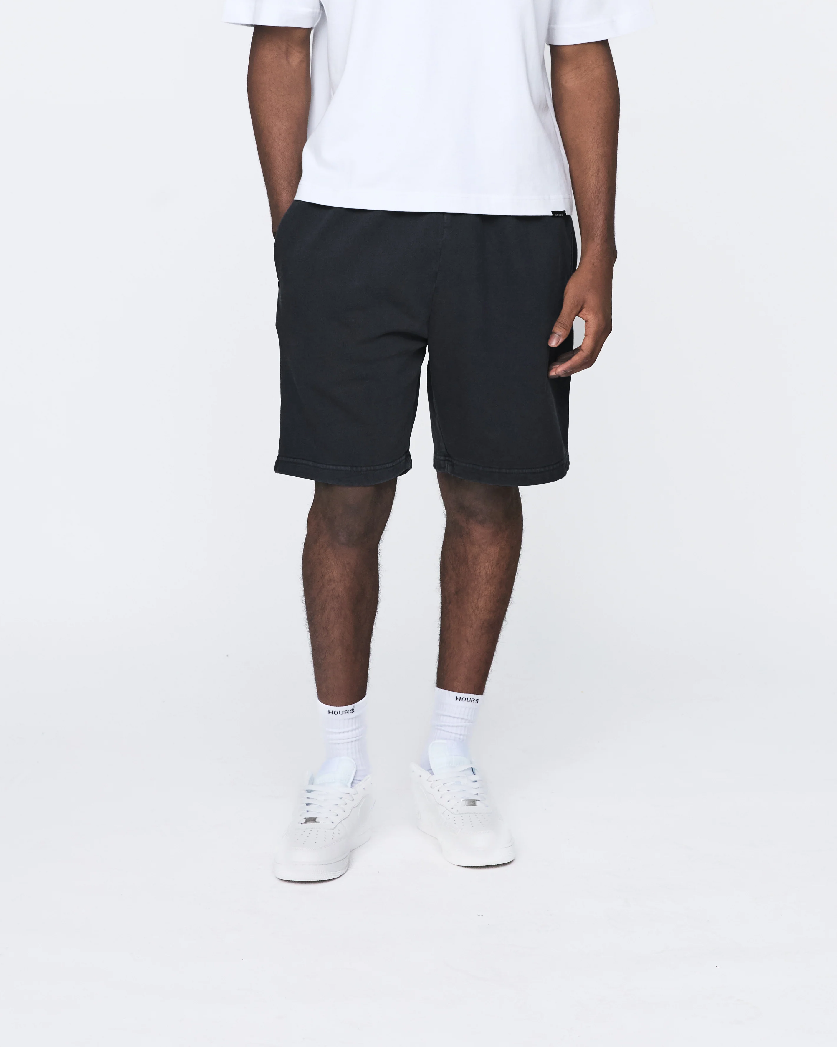 Cotton Shorts - Vintage Black