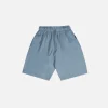 Cotton Shorts - Vintage Blue