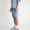 Cotton Shorts - Vintage Blue